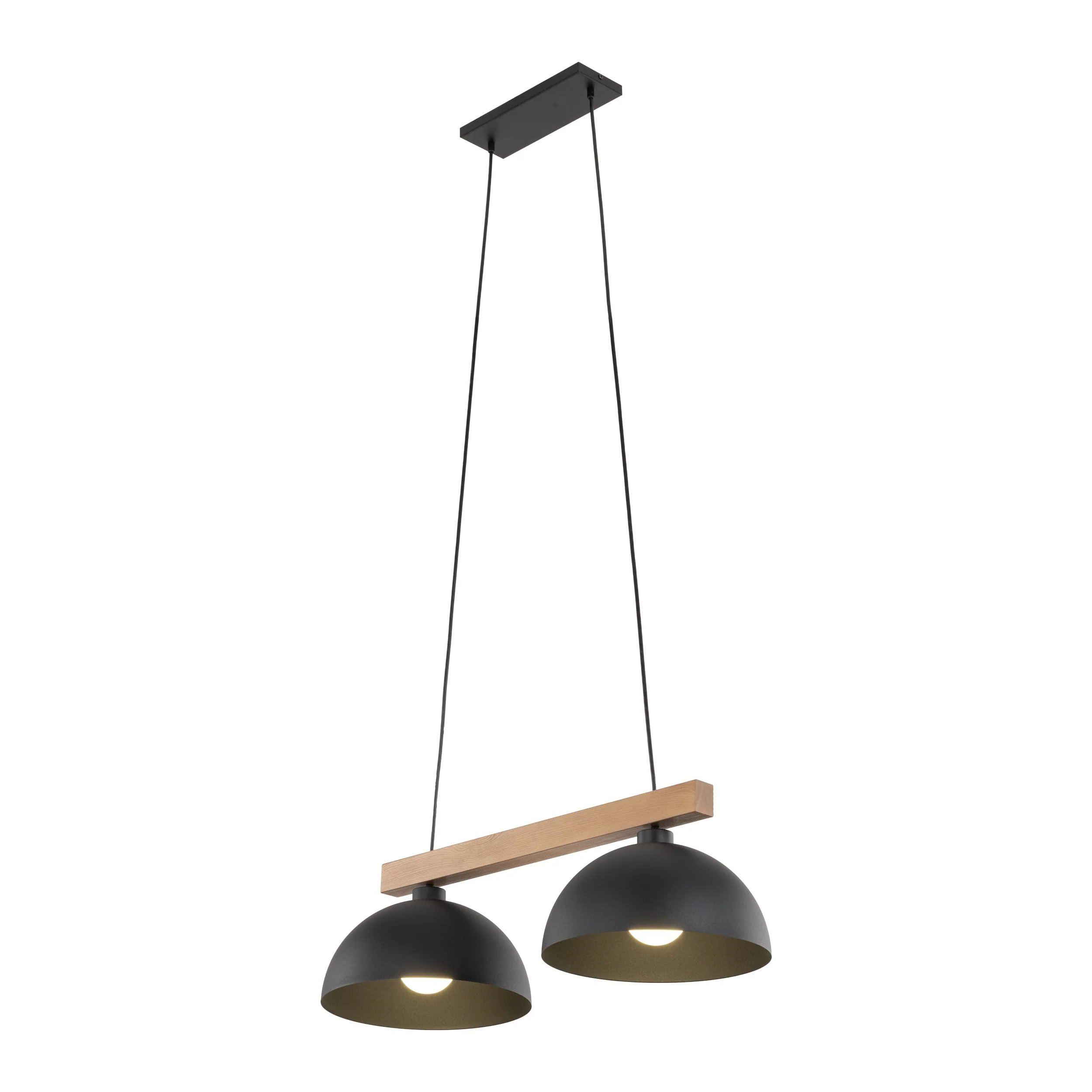 Oslo Black Scandinavian Minimalist Pendant Ceiling Light for Kitchen Island & Dining Room - Image 5
