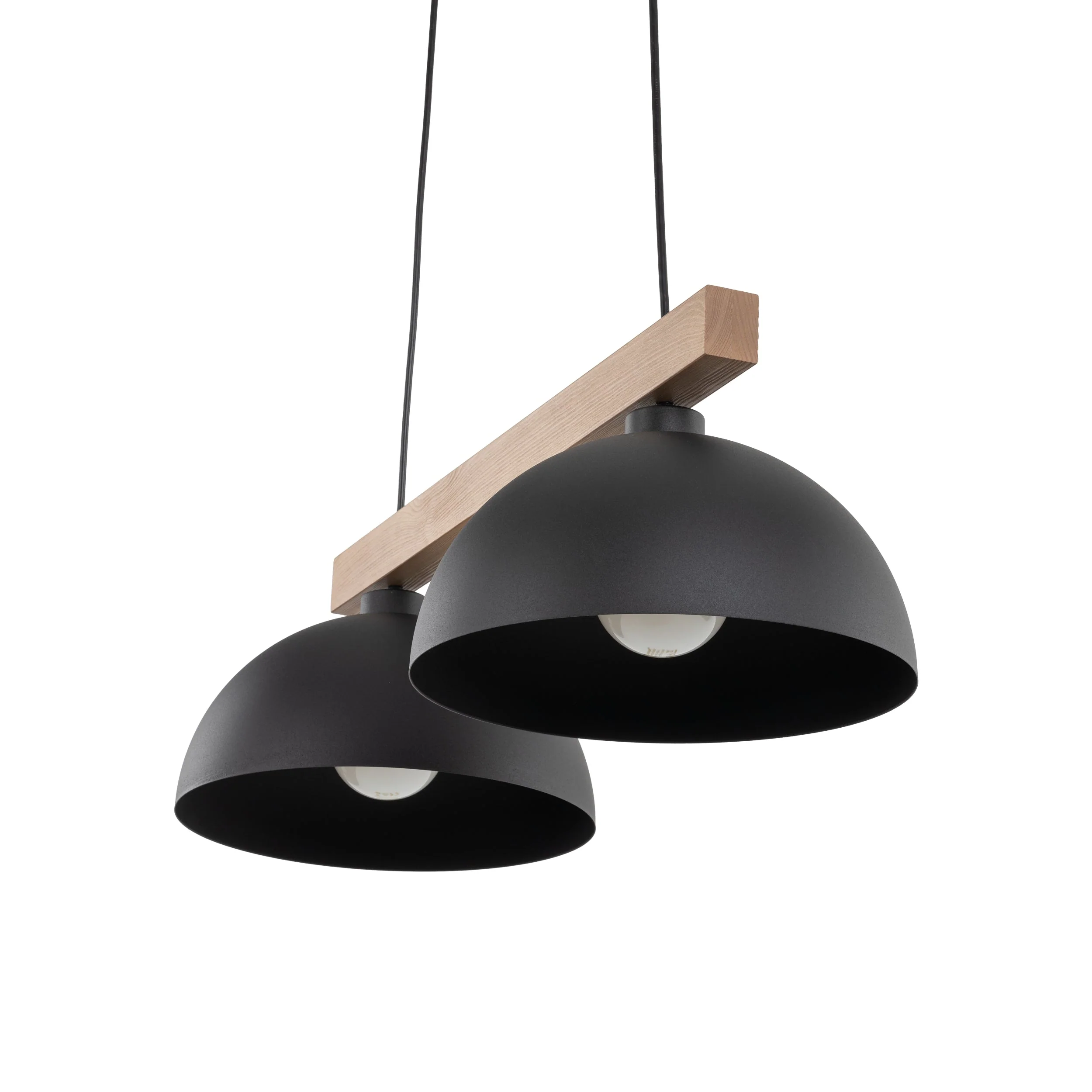 Oslo Black Scandinavian Minimalist Pendant Ceiling Light for Kitchen Island & Dining Room - Image 6