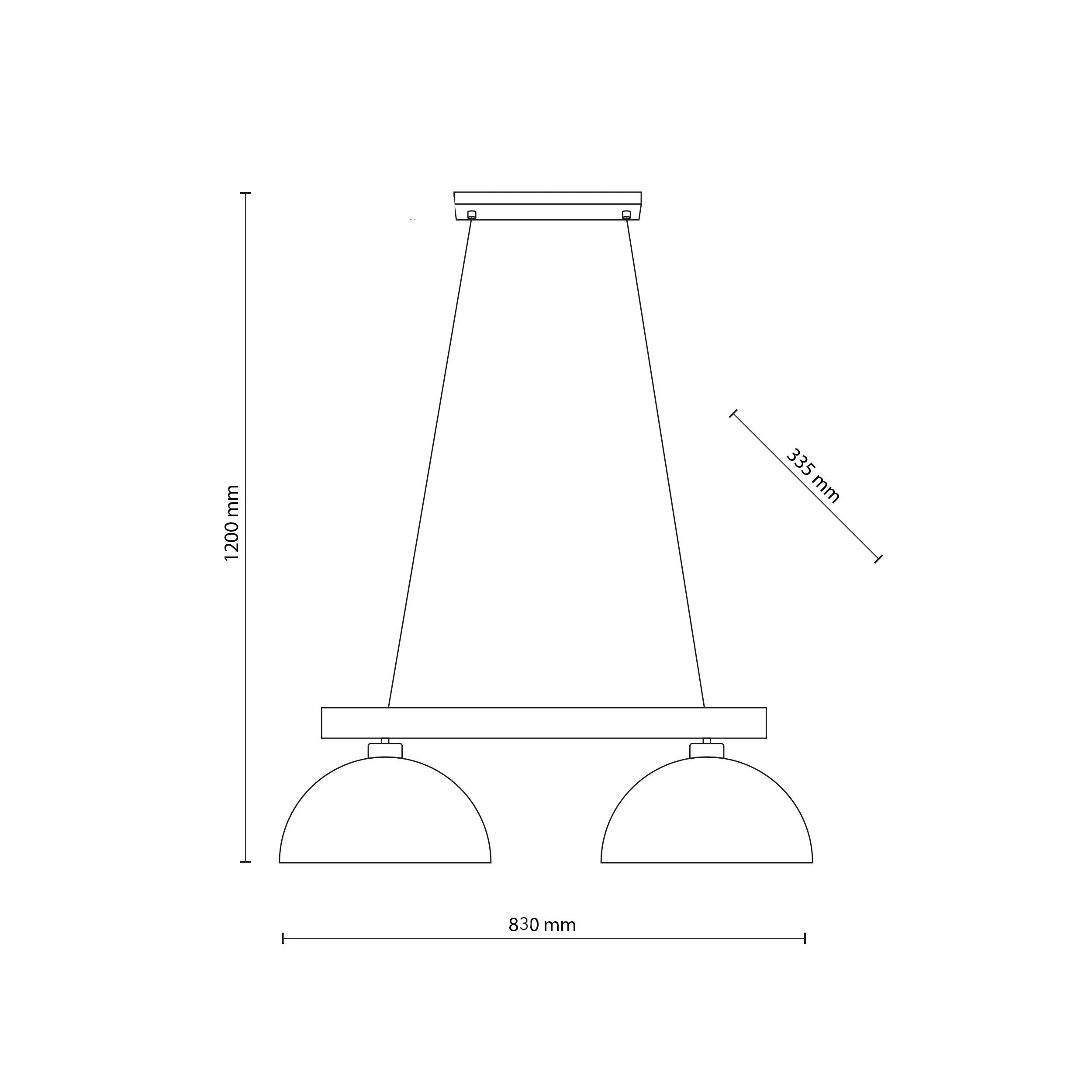 Oslo Black Scandinavian Minimalist Pendant Ceiling Light for Kitchen Island & Dining Room - Image 8