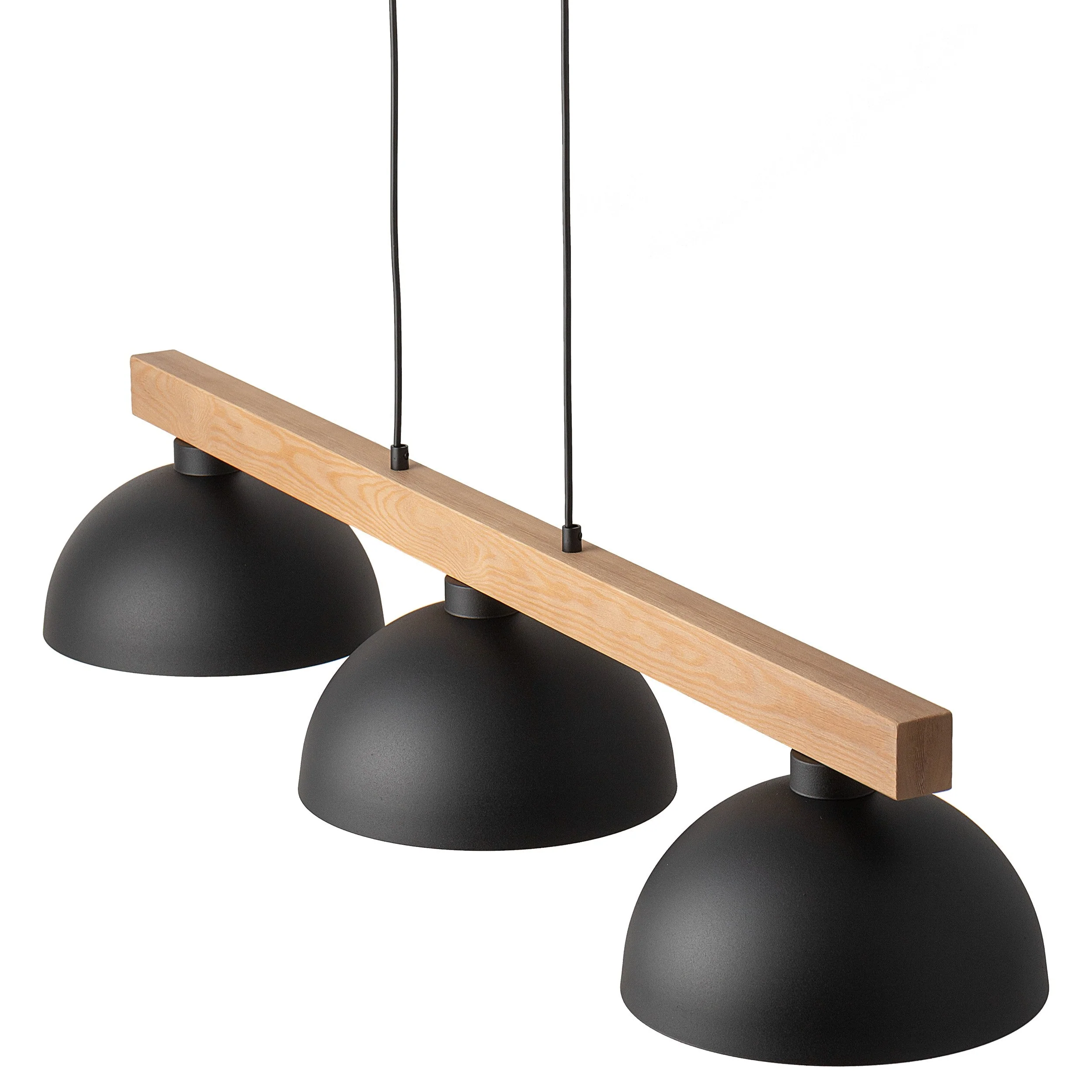 OSLO Black Scandinavian Pendant Light 3Oslo Black Scandinavian Minimalist Pendant Ceiling Light for Kitchen Island, Dining Room & Modern Interiors 3 - Image 4