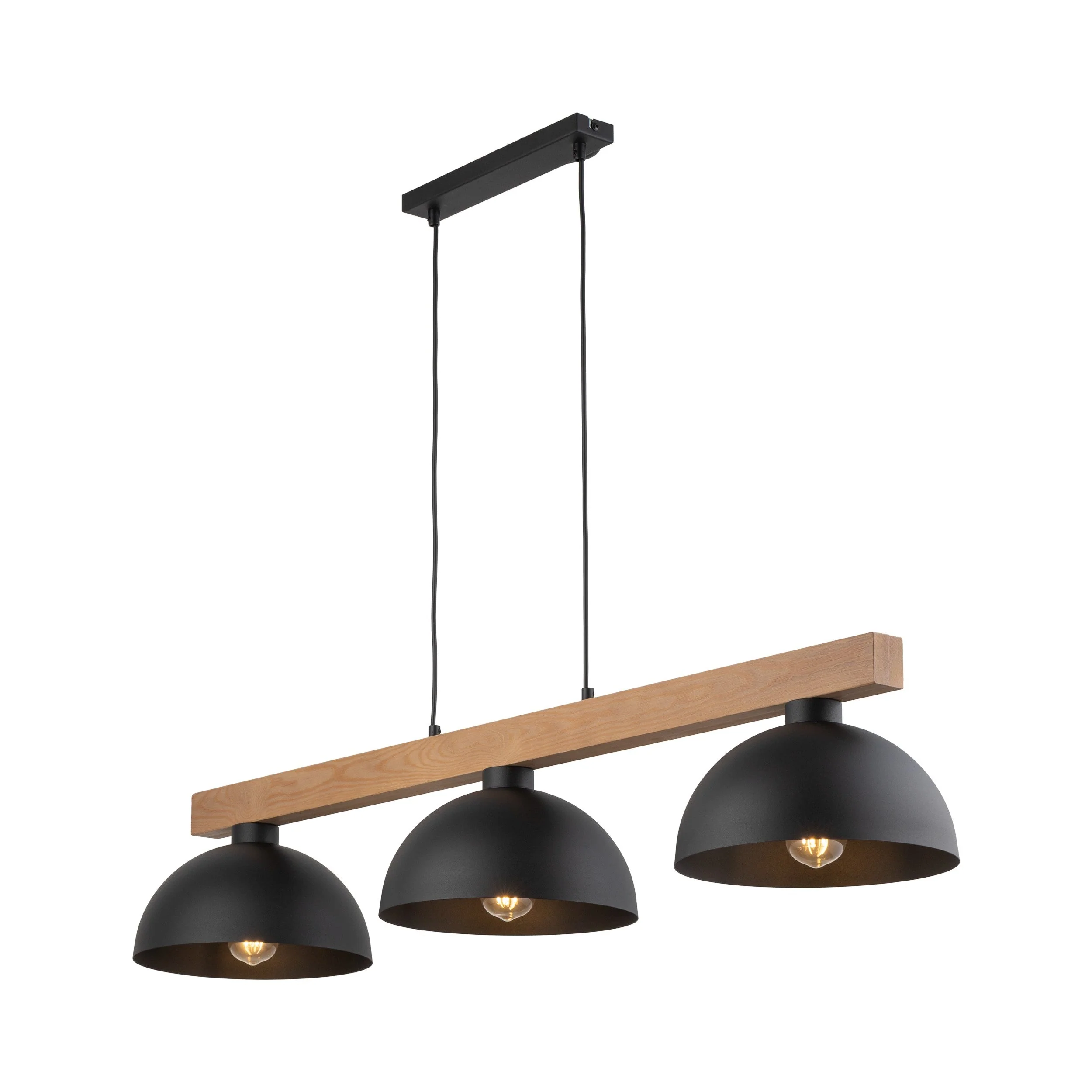 OSLO Black Scandinavian Pendant Light 3Oslo Black Scandinavian Minimalist Pendant Ceiling Light for Kitchen Island, Dining Room & Modern Interiors 3 - Image 5