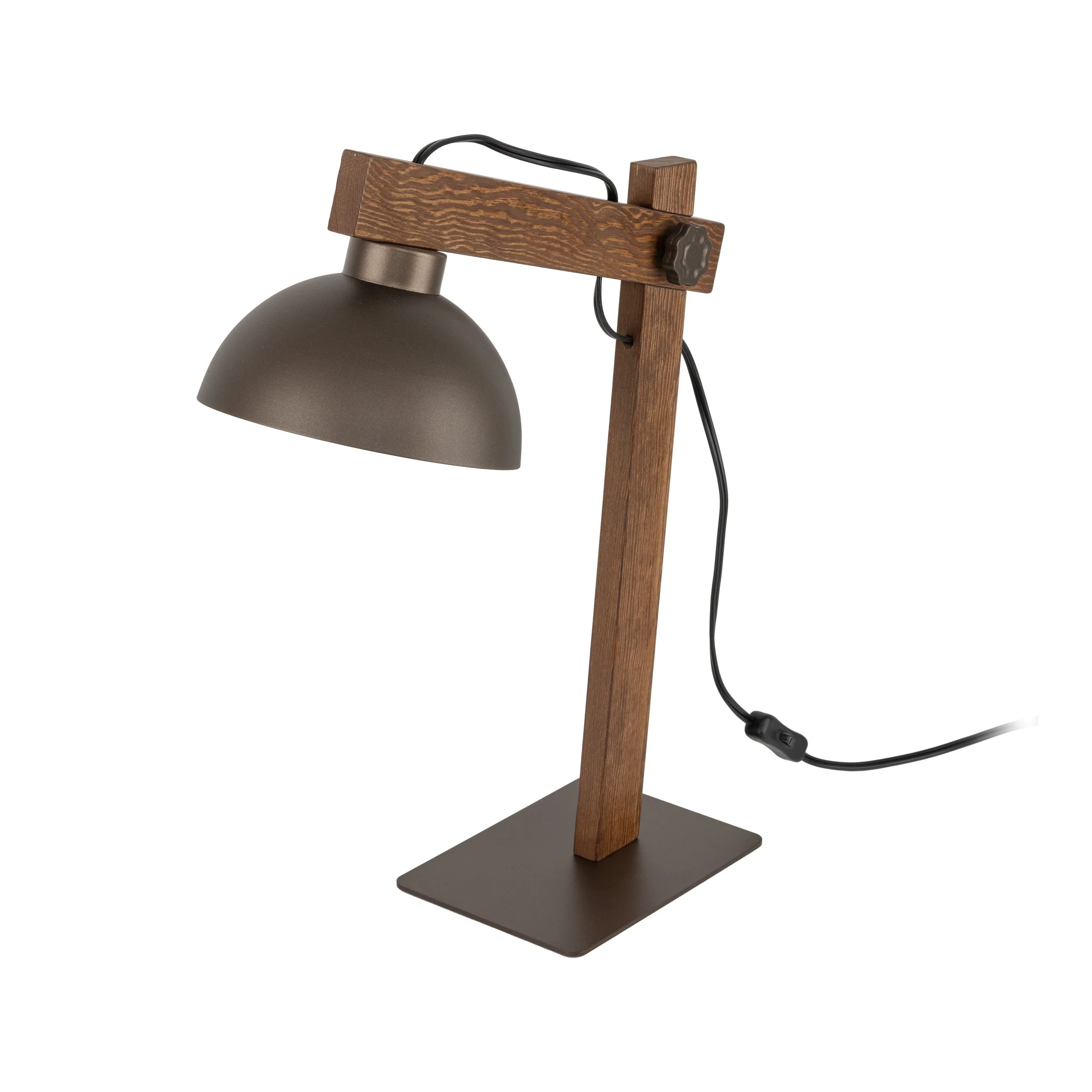 OSLO Brown Scandinavian Night Lamp - Image 8