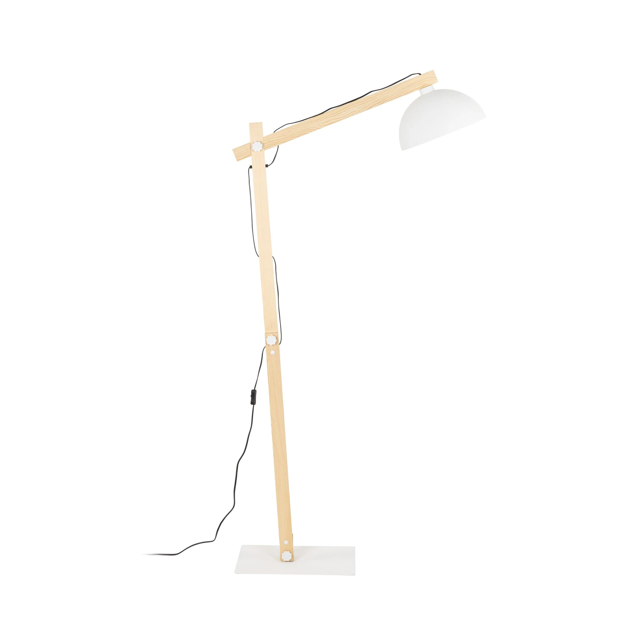 OSLO White Scandinavian Floor Lamp for Living Room & Office (Clearance) - Image 7