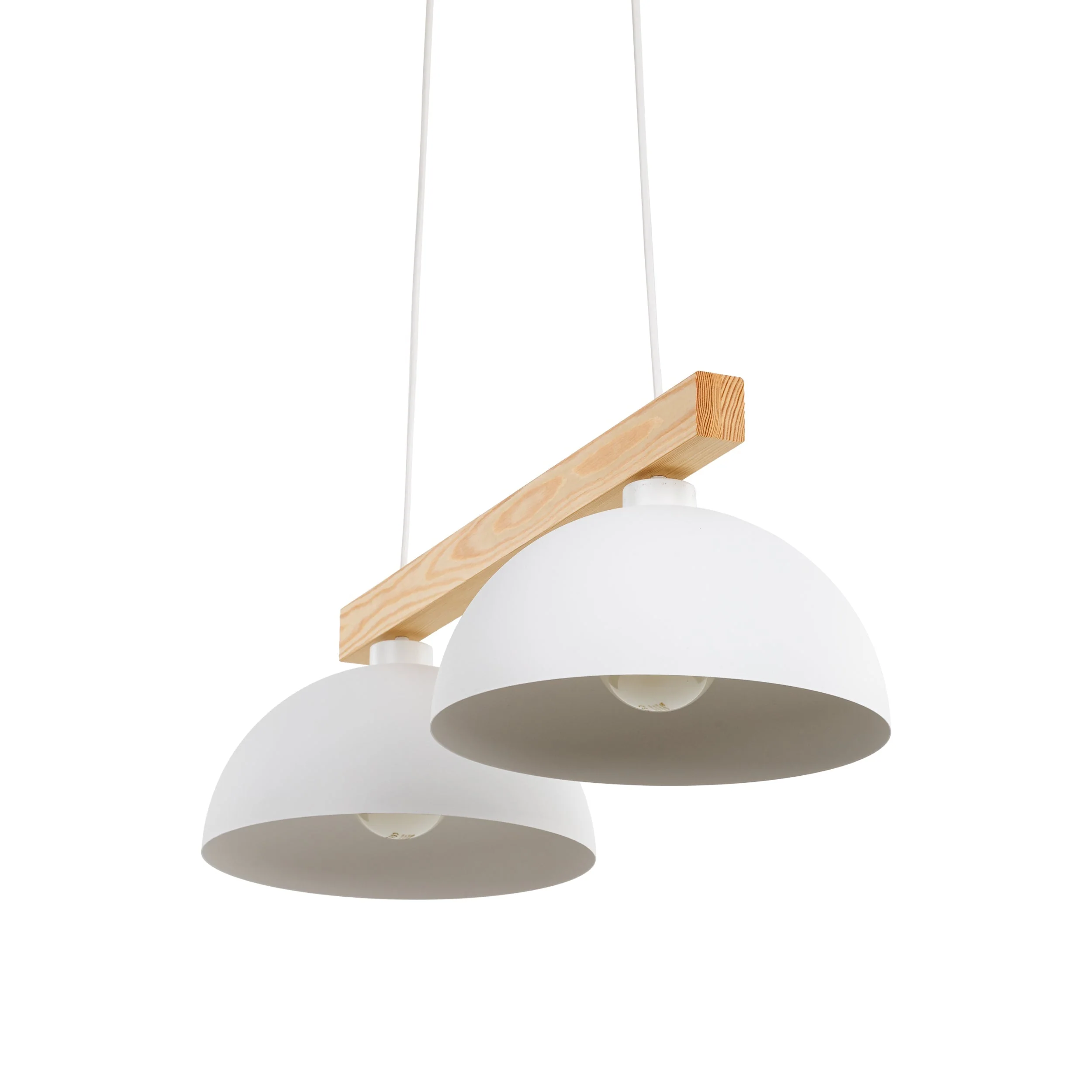 OSLO White Scandinavian Pendant Light for Kitchen Island & Dining - Image 7