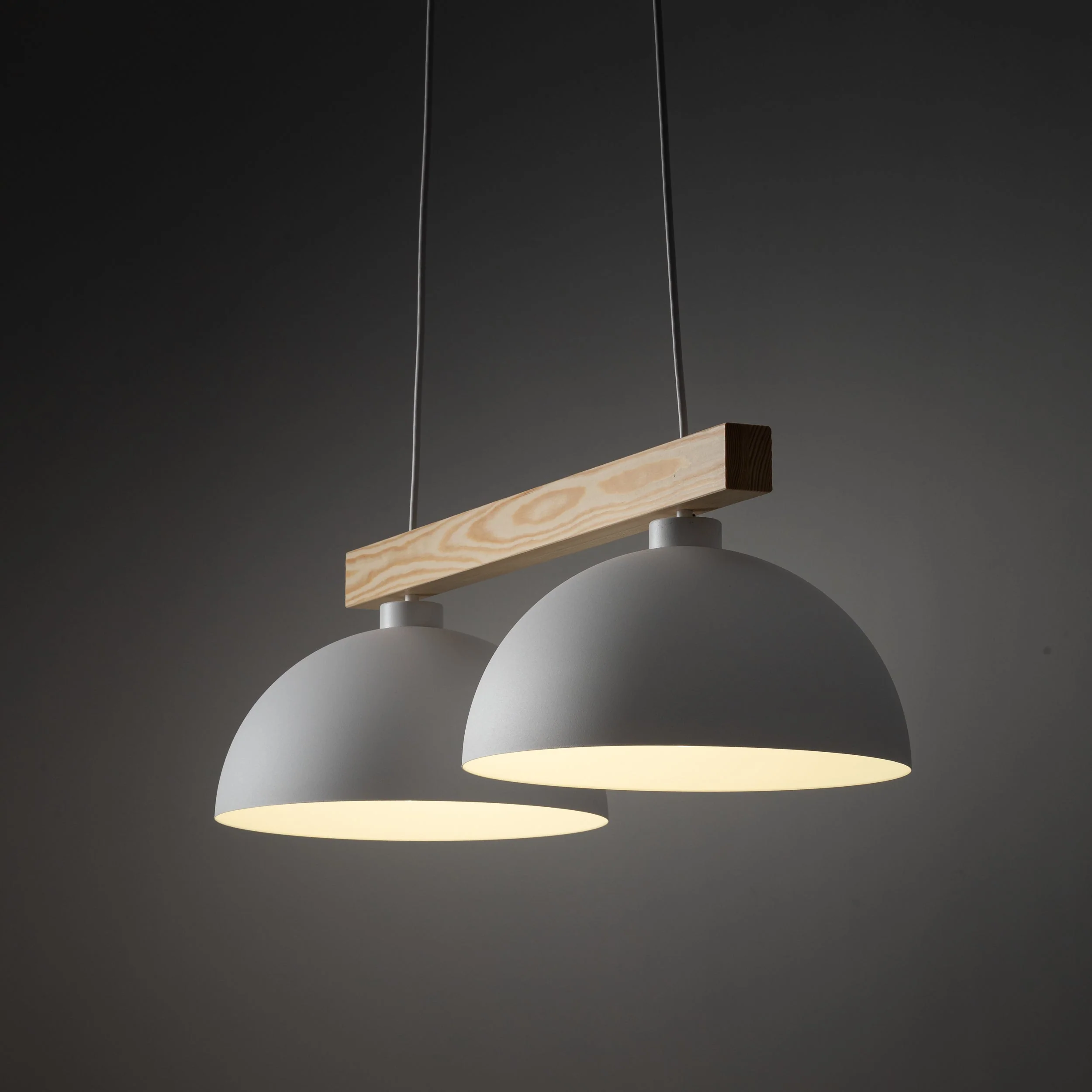 OSLO White Scandinavian Pendant Light for Kitchen Island & Dining - Image 8