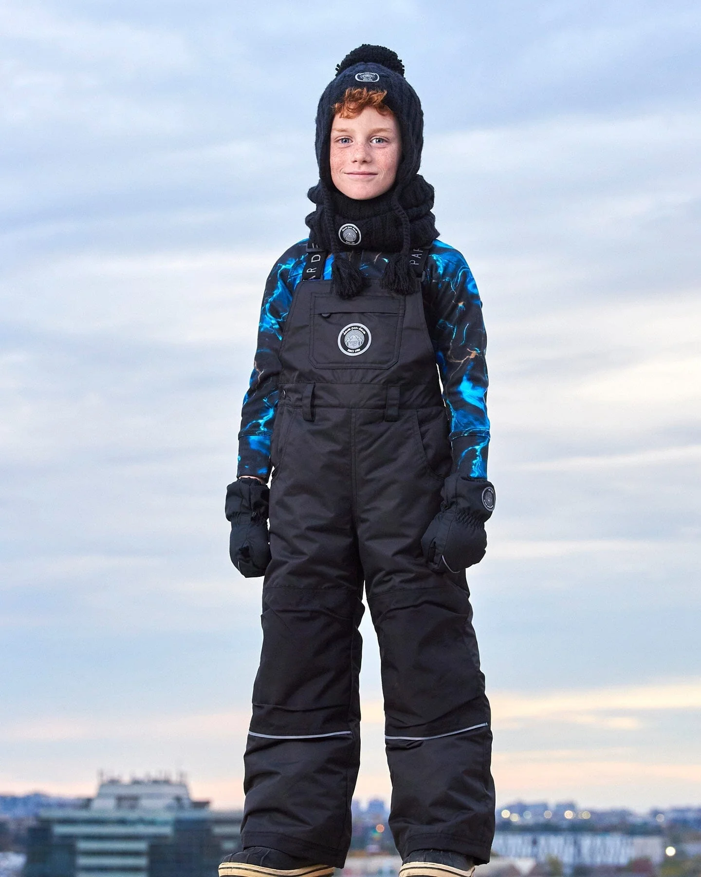 Overall Snow Pants Black - Image 2