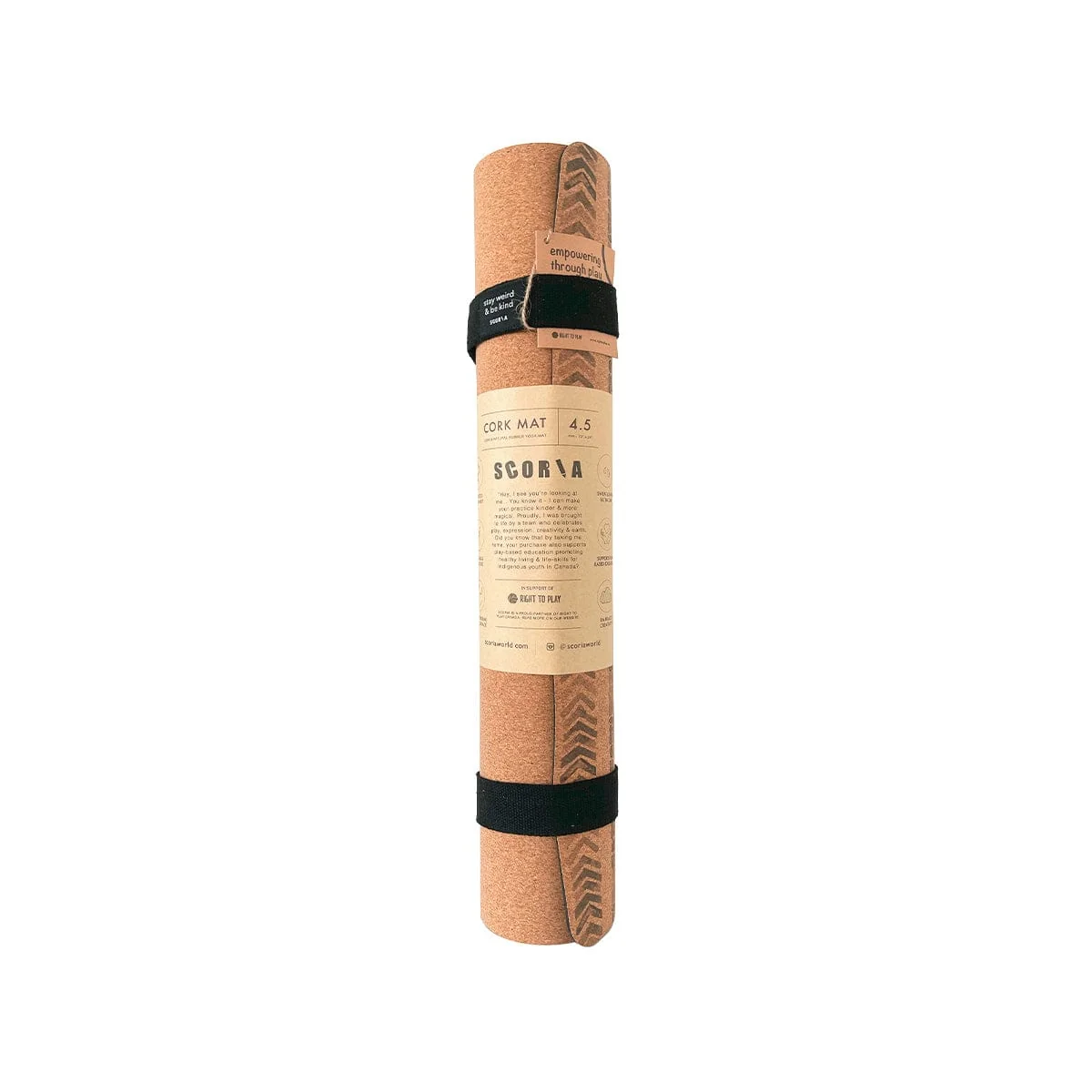 Owl Cork Yoga Mat | 4.5MM - Image 3