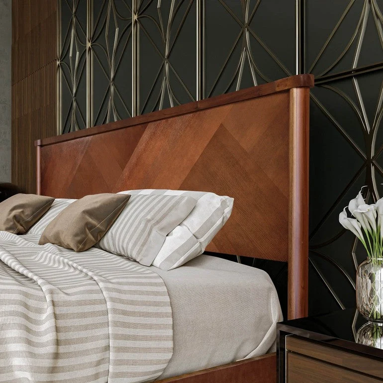 Panthera Platform Bed Frame With Headboard - Image 4