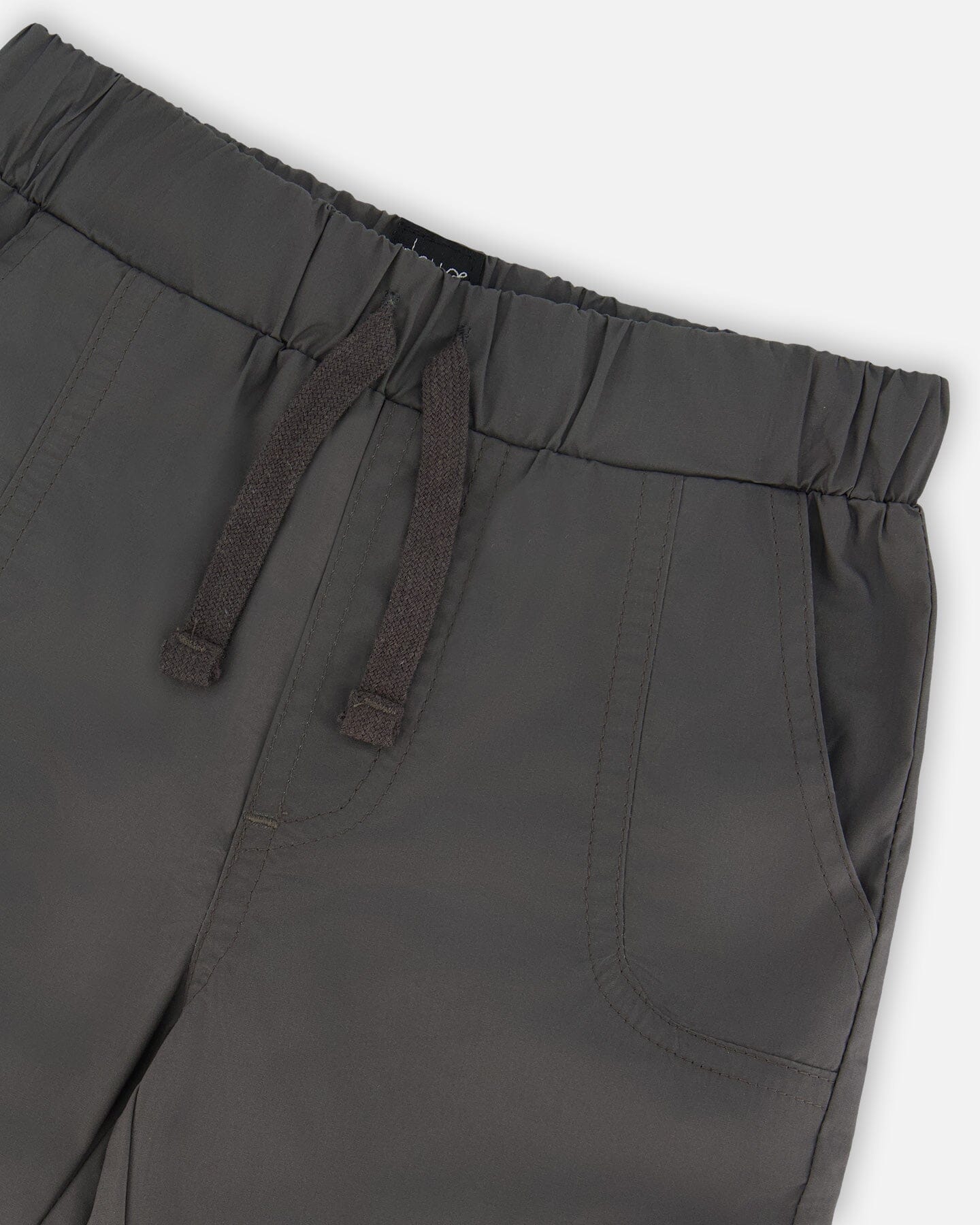 Parachute Cargo Pocket Jogger Pants Dark Gray - Image 4