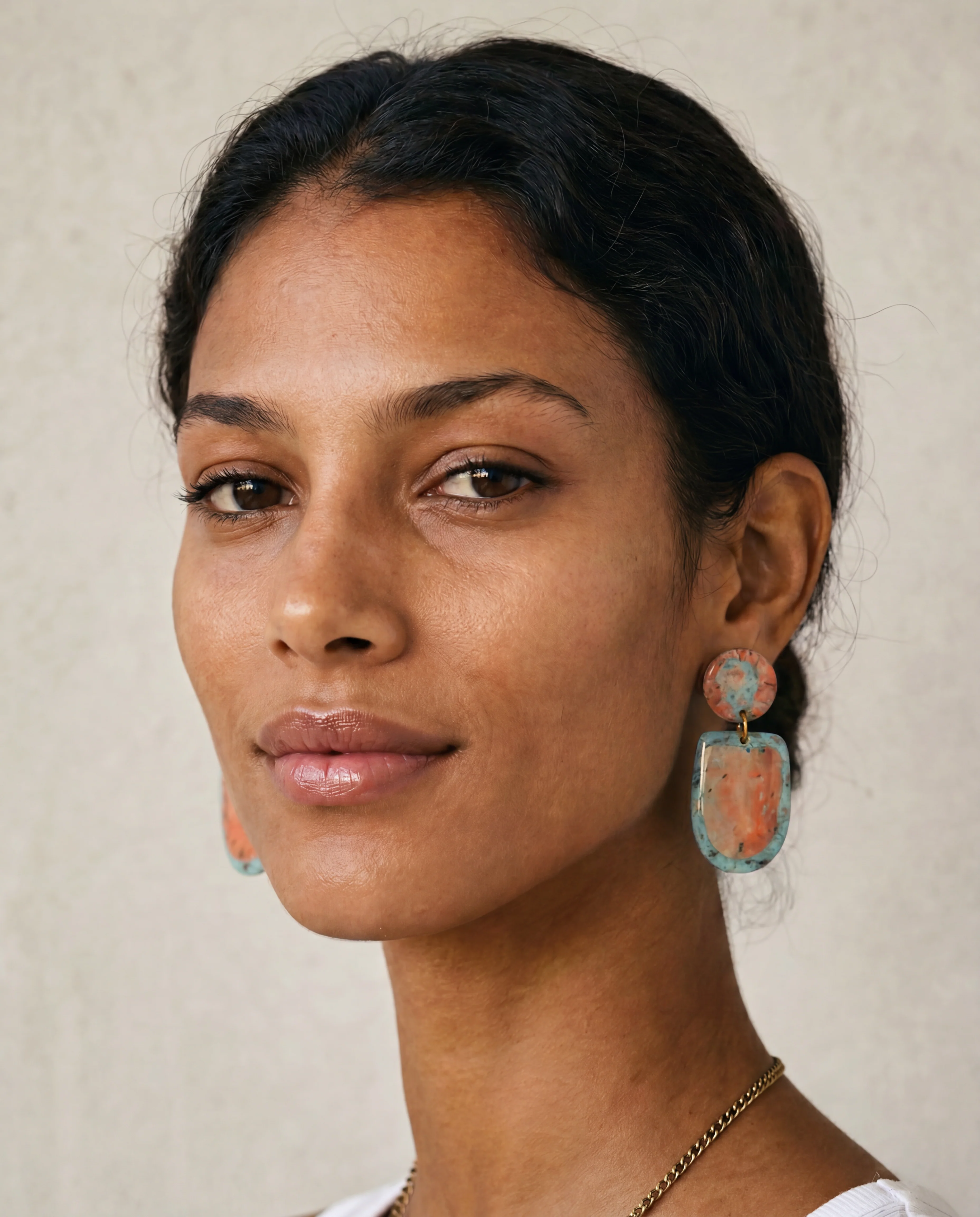 Pastel Statement Jewelry Set Handmade - Image 6