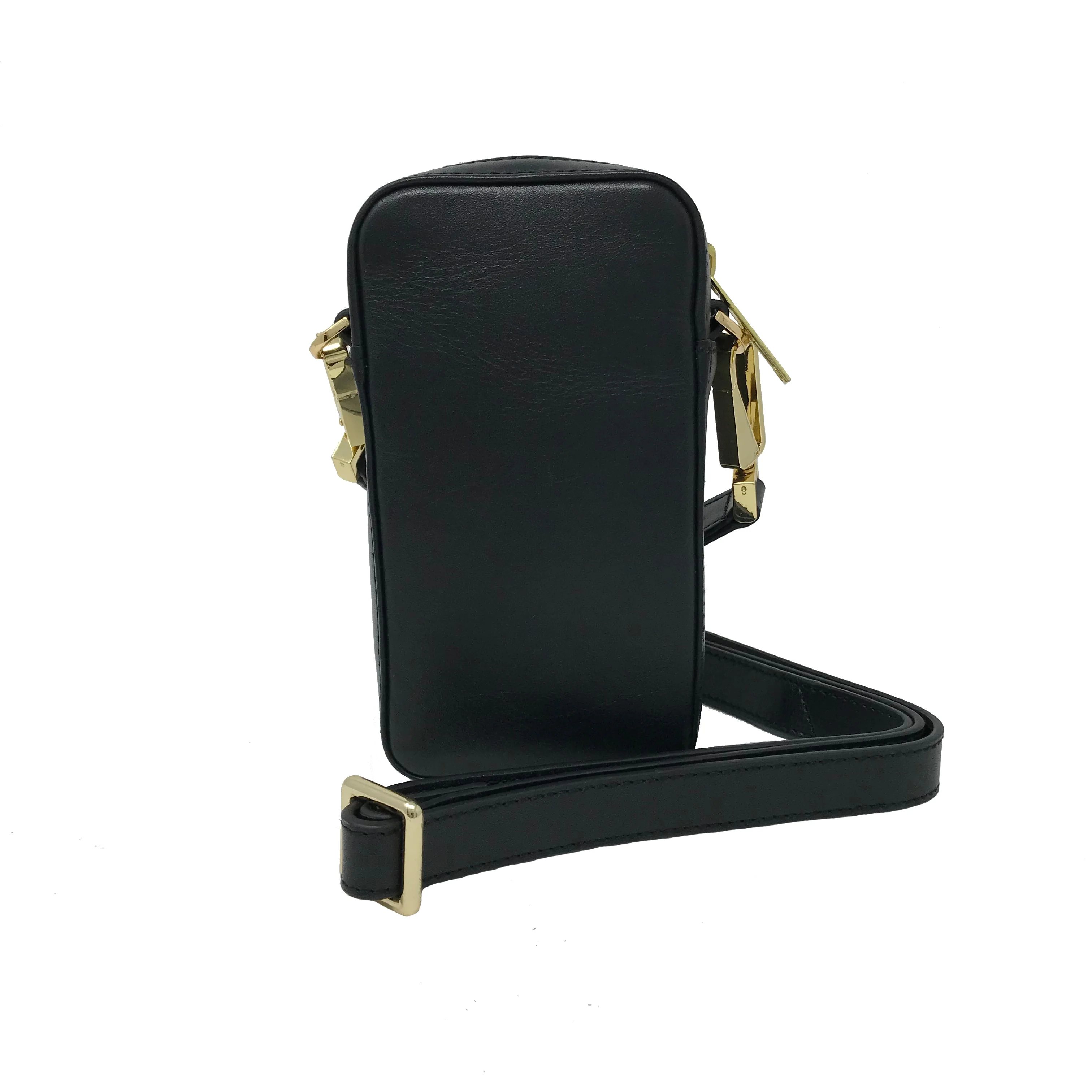 Petit Sac à bandoulière en Cuir Noir | Marie-Pierre - Image 5