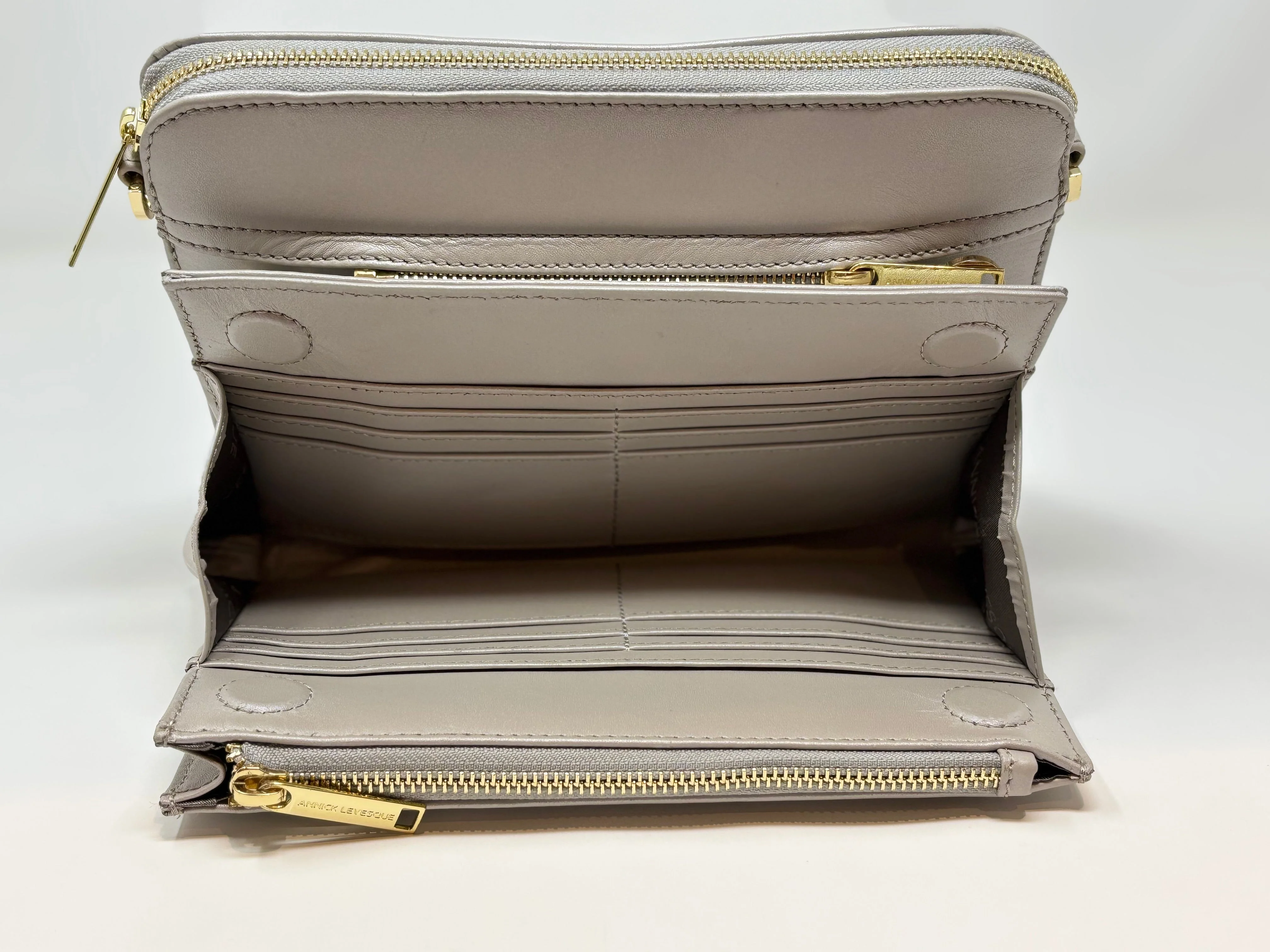 Petit Sac bandoulière avec porte carte détachable, Perlé | Kennedi - Image 4