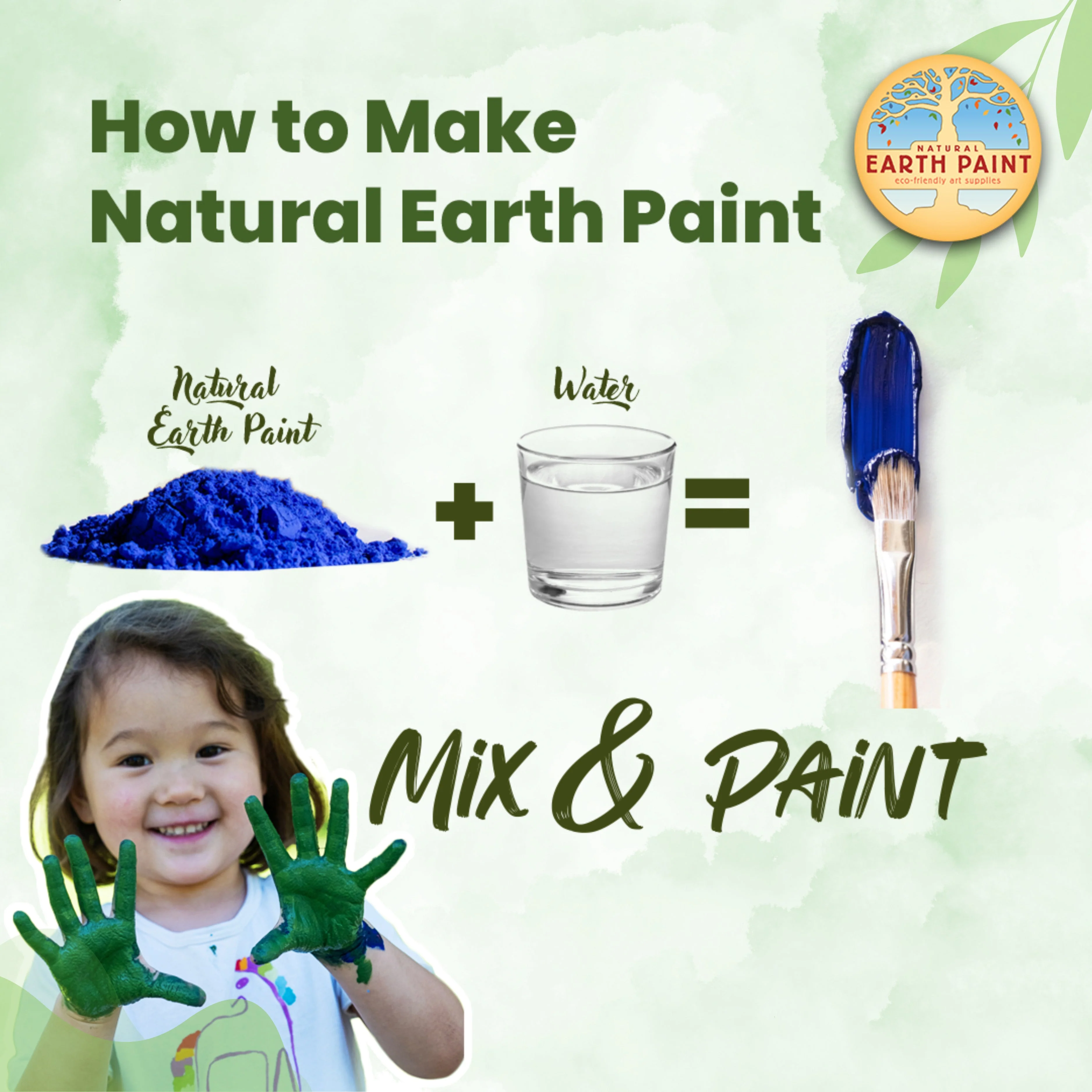 Petite Natural Earth Paint Kit - Image 2