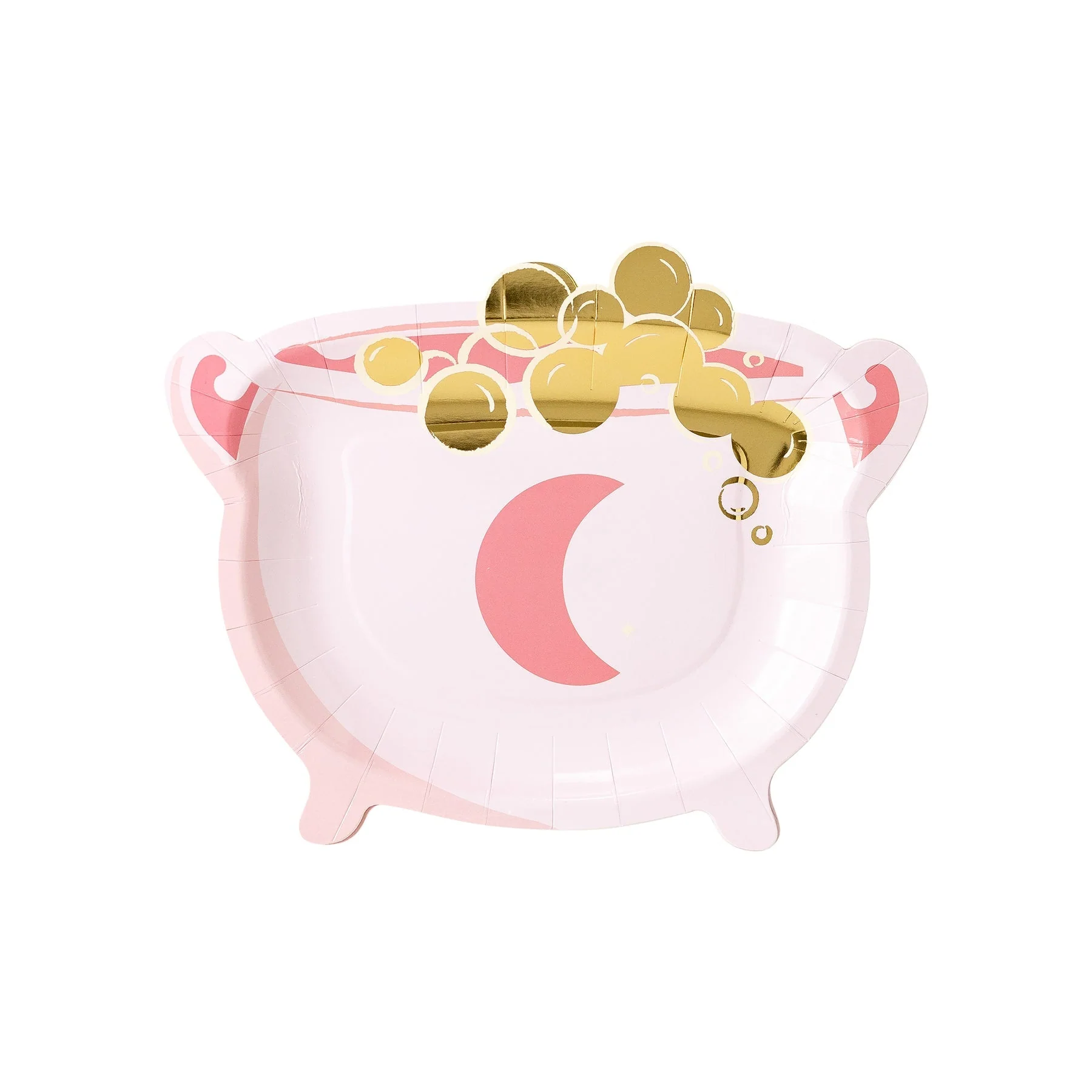 Pink Cauldron Paper Plates - Image 4