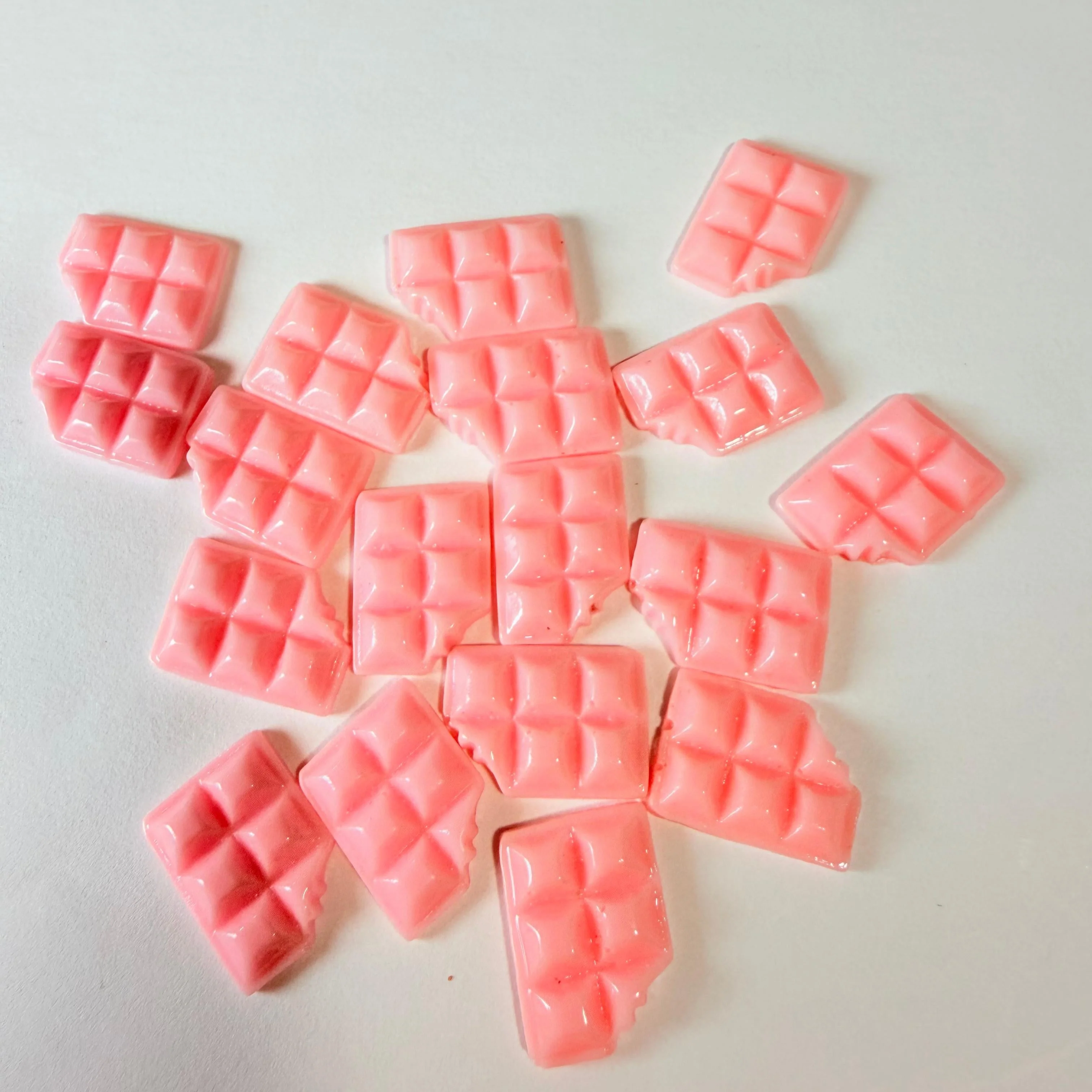 Pink Chocolate Chip Charms for DIY Crafts - Image 3