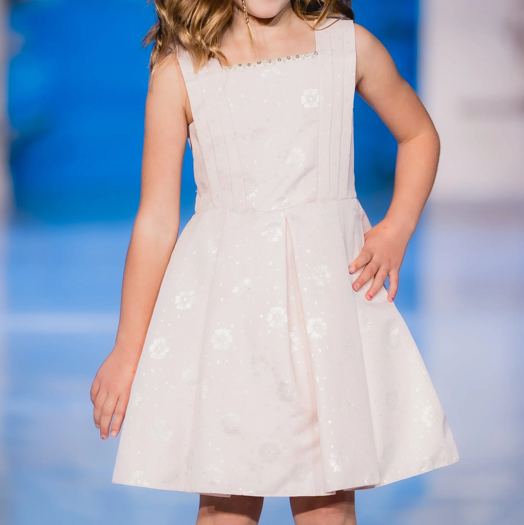 Pink Stardust Girls Formal Dress - Image 16