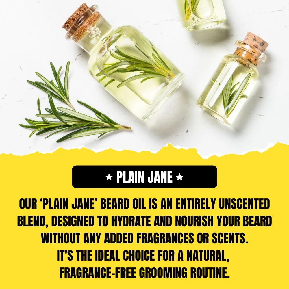 Plain Jane Beard Oil (30ml) – Naked, Unscented & Fragrance-Free | Premium Conditioning Beard Oil - Image 2