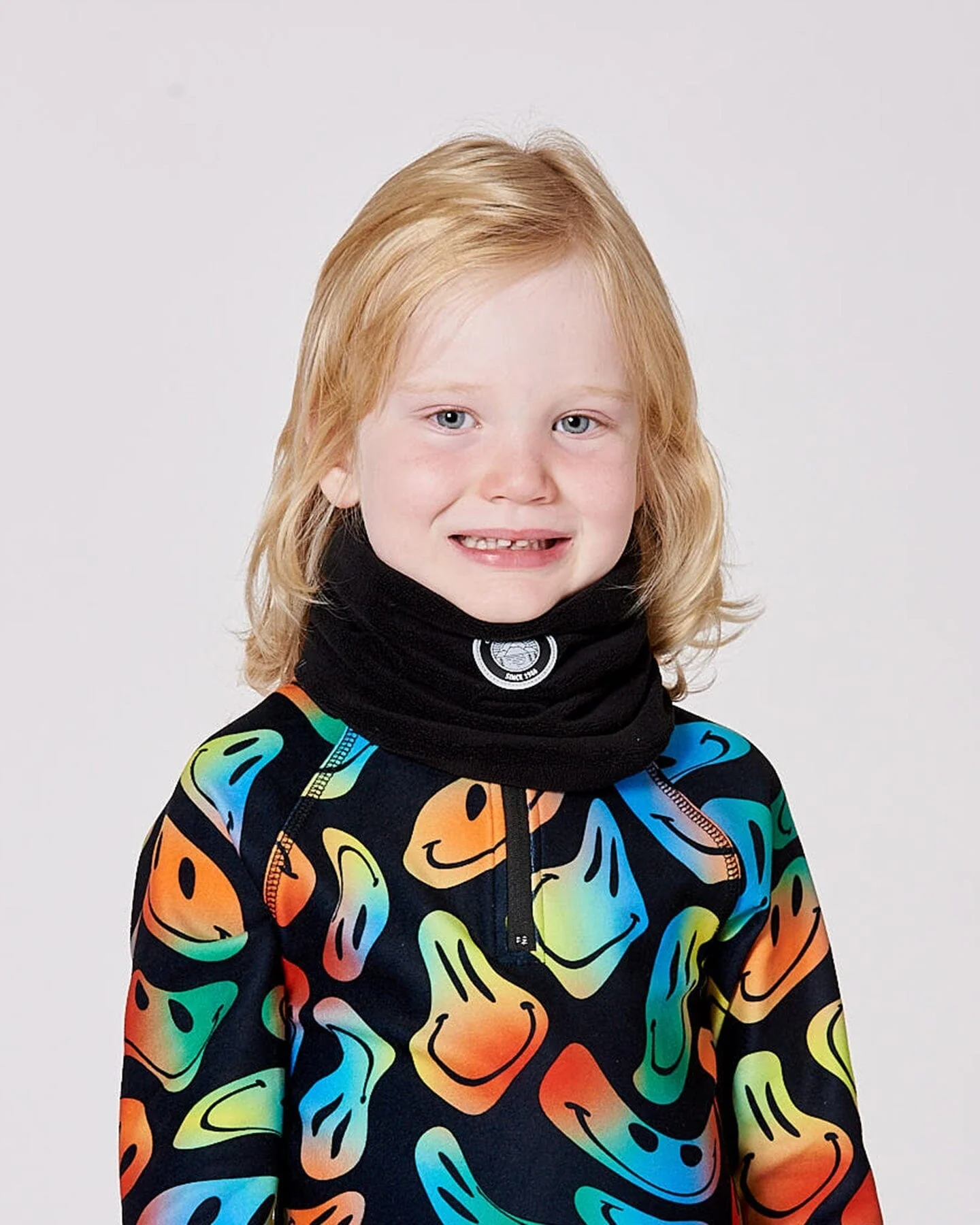 Polar Fleece Neckwarmer Black - Image 2