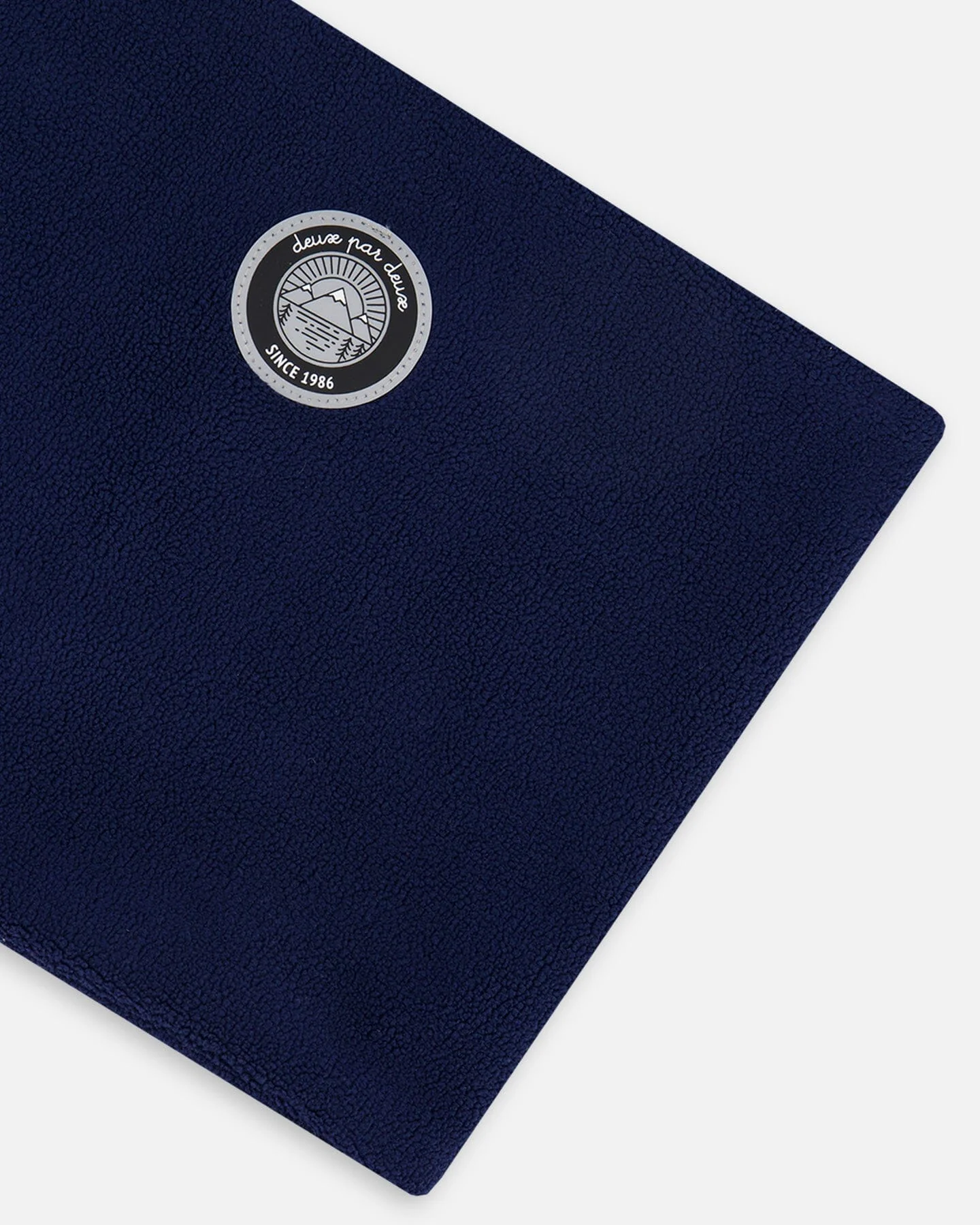 Polar Fleece Neckwarmer Navy Blue - Image 4