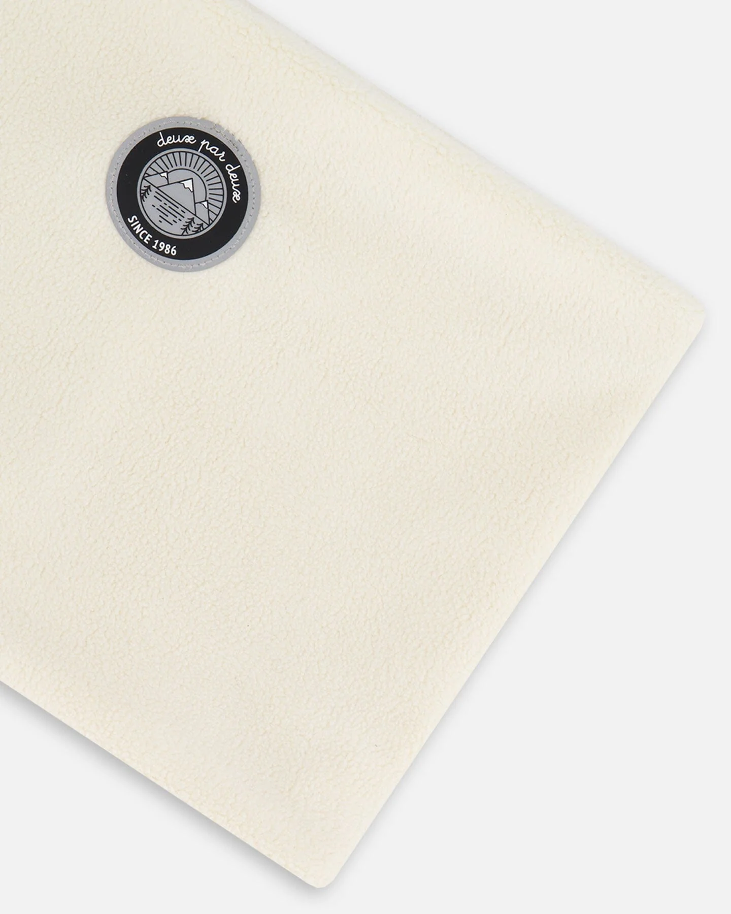 Polar Fleece Neckwarmer Off-White - Image 4