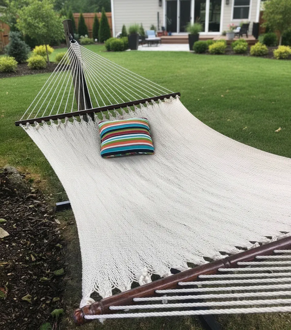 Polyester Rope Hammock - Soft-Woven Deluxe - Image 23