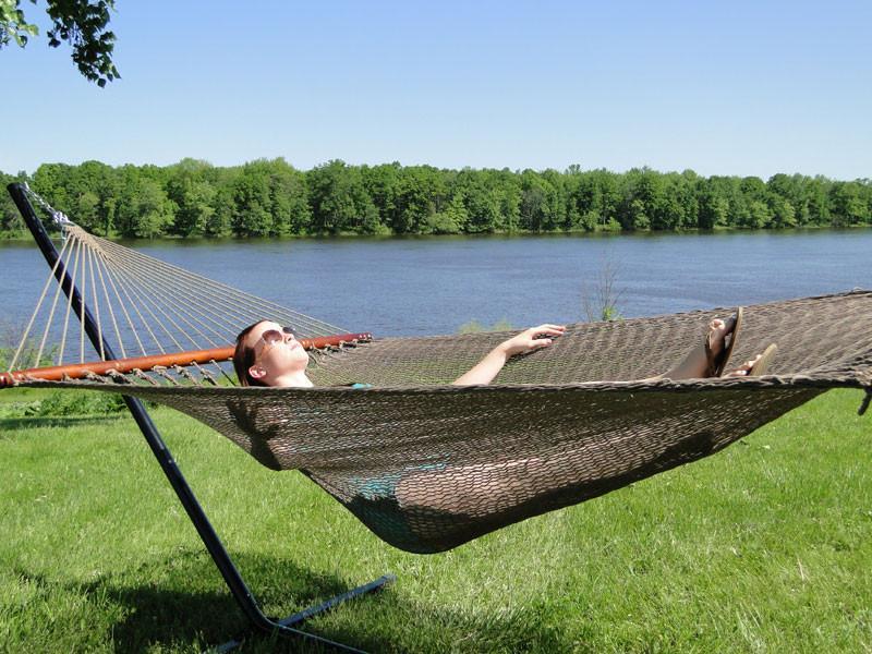 Polyester Rope Hammock - Soft-Woven Deluxe - Image 5