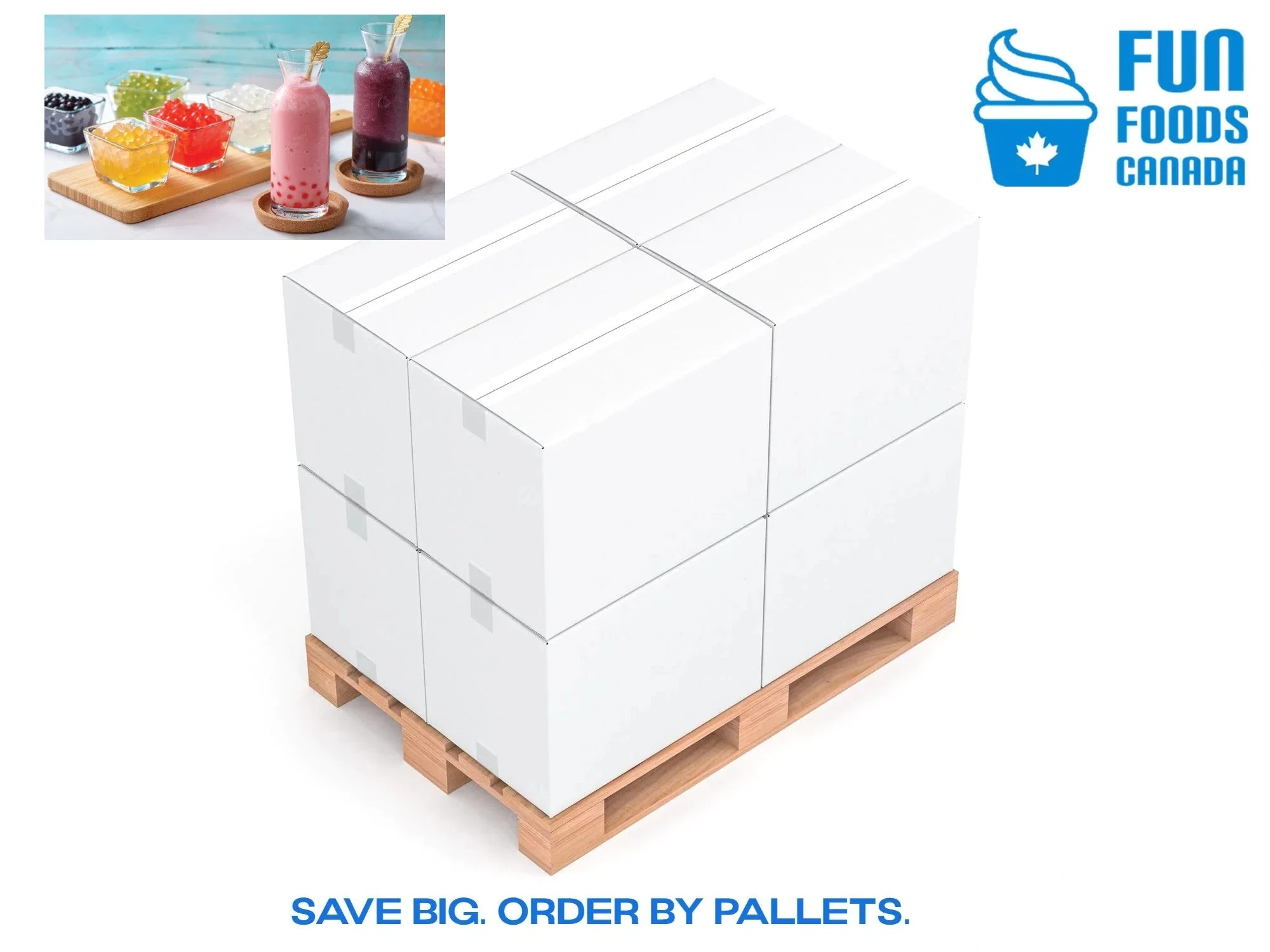 Pomegranate Bursting Boba® | Popping Boba | 490g Mini Tub | 6 Mini Tubs Per Case | 90 Cases Per Pallet | Ships Free Within Canada on Orders Above CAD $199 - Image 6