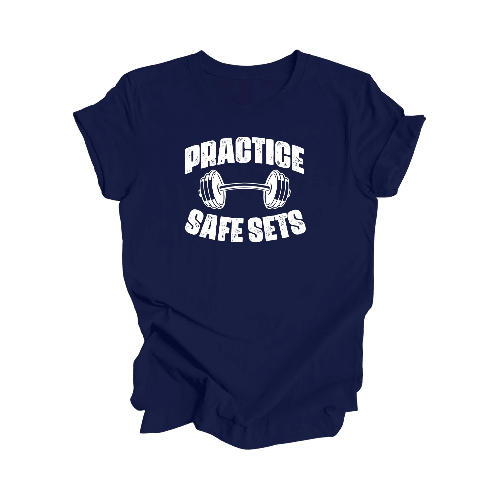 Practice Safe Sets - Gym Gift, Workout Shirt, Gym T-shirt, Gym Lover Gift, Gym Trainer Shirt, Fitness Shirt, Funny Gym Shirt - Inspired X - Image 4