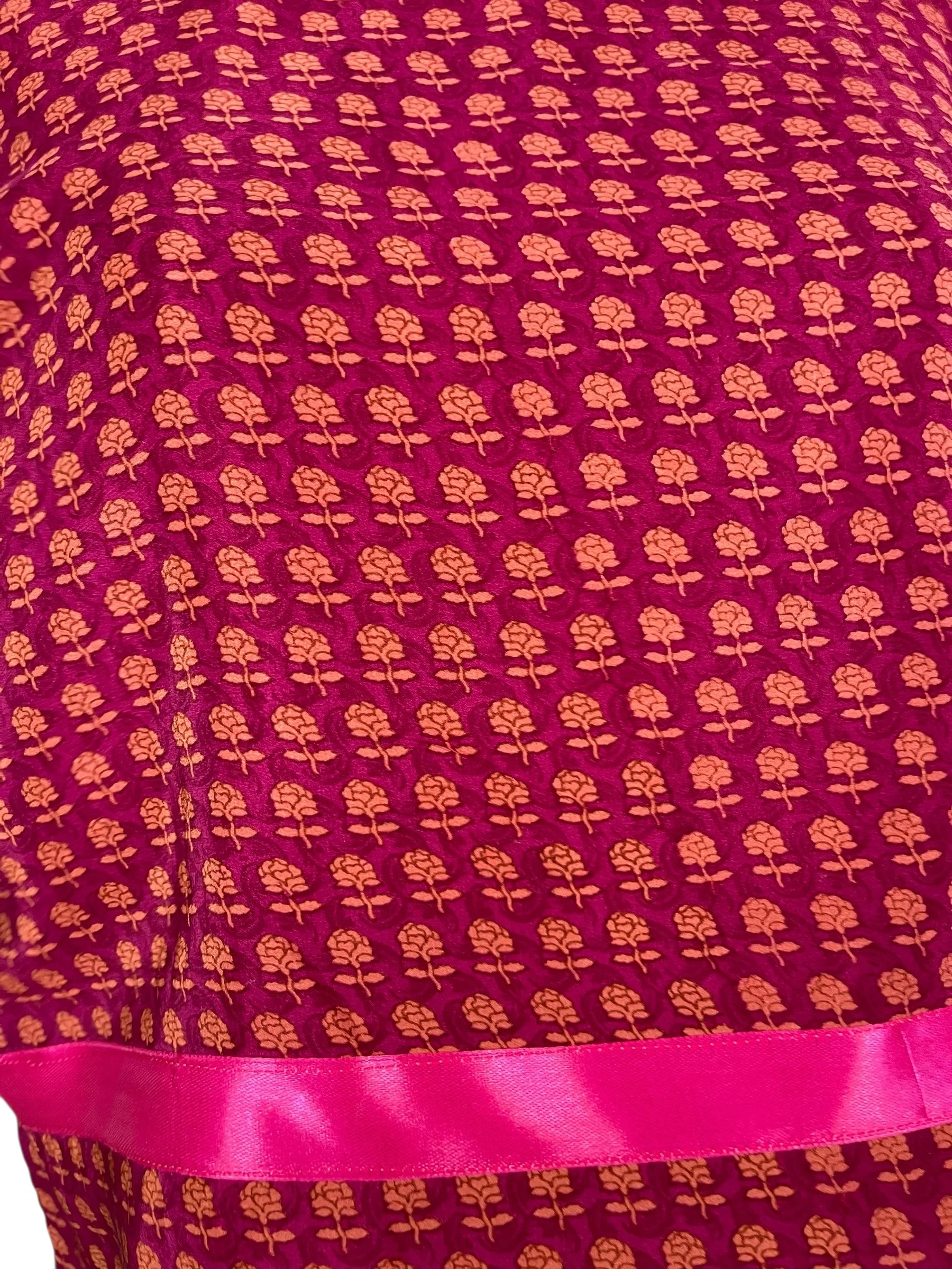 PRC6159 Avatar Pure Silk Boxy Top - Image 5