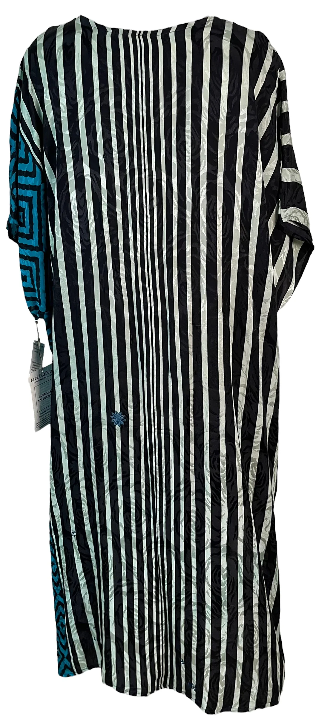PRC6392 Avatar Pure Silk Maxi Kaftan - Image 2