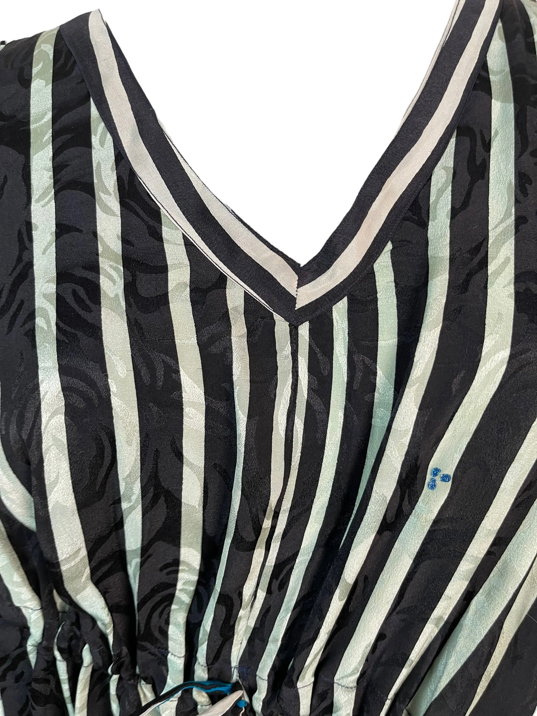 PRC6392 Avatar Pure Silk Maxi Kaftan - Image 3