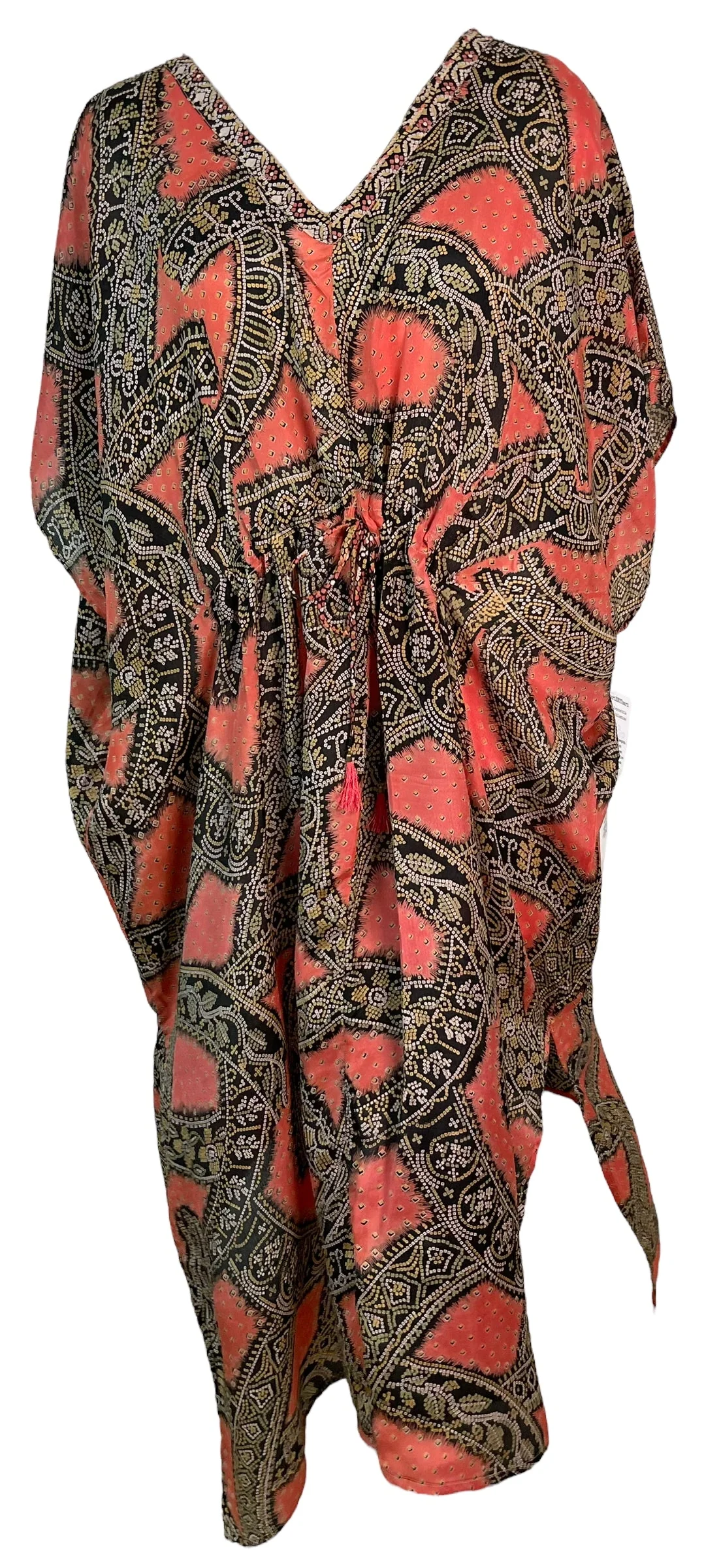PRC6420 Avatar Pure Silk Maxi Kaftan