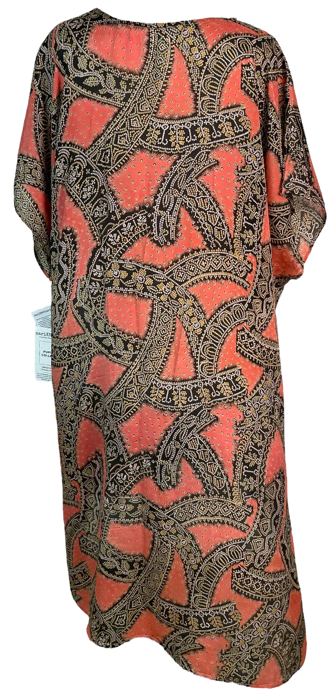 PRC6420 Avatar Pure Silk Maxi Kaftan - Image 2