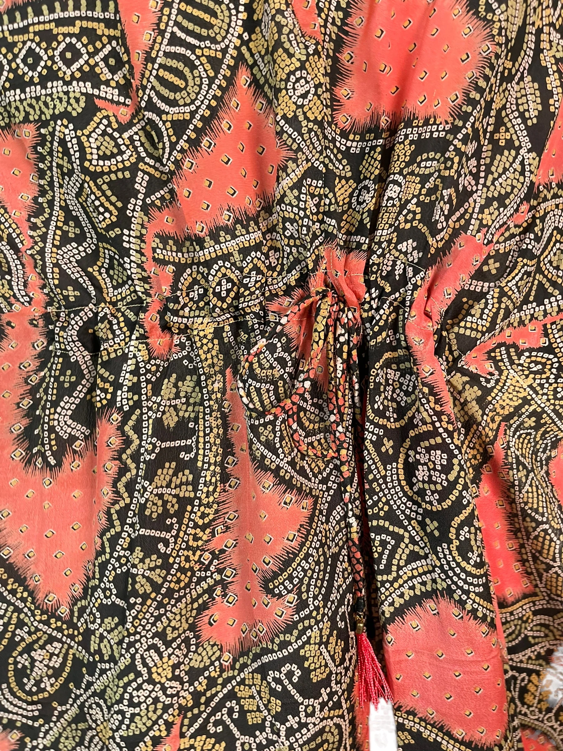 PRC6420 Avatar Pure Silk Maxi Kaftan - Image 4