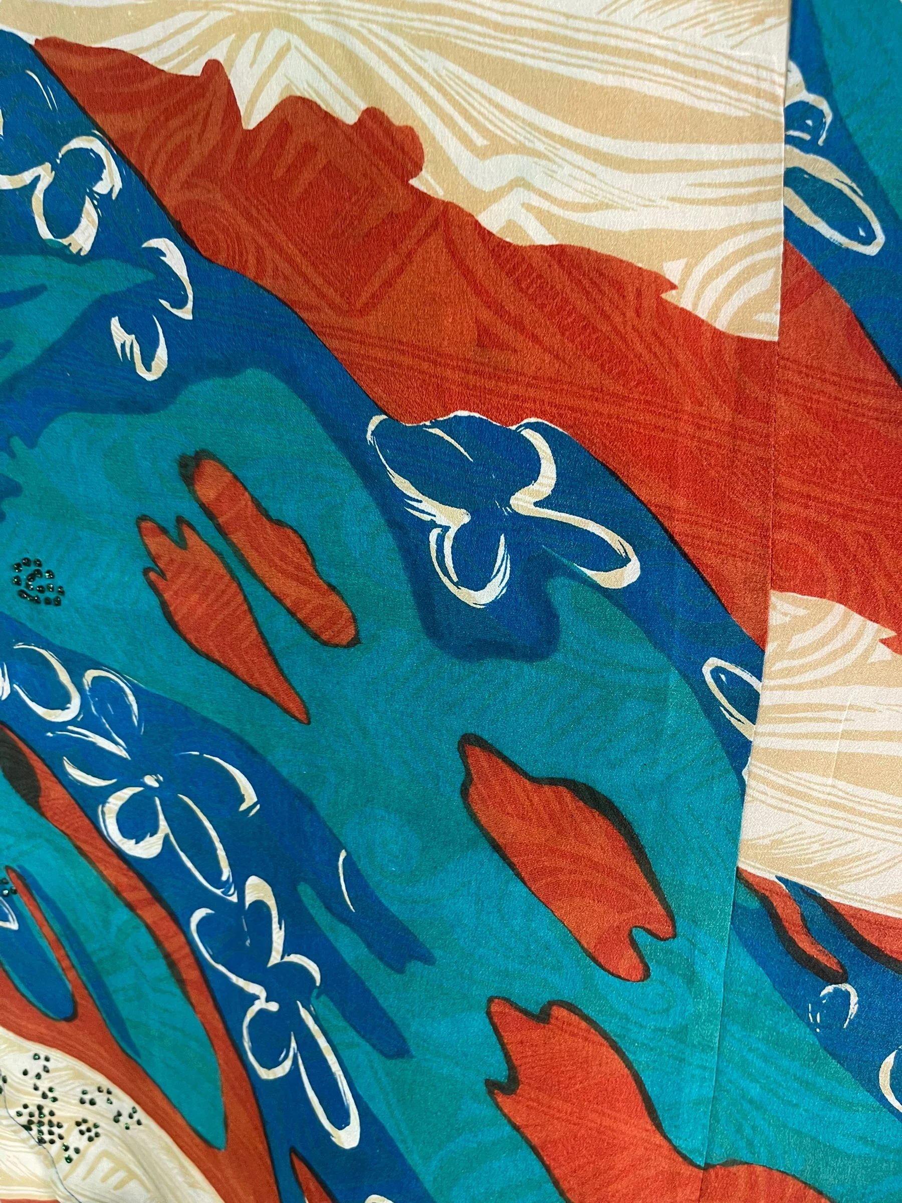 PRC6501 Avatar Pure Silk Waterfall Top - Image 6