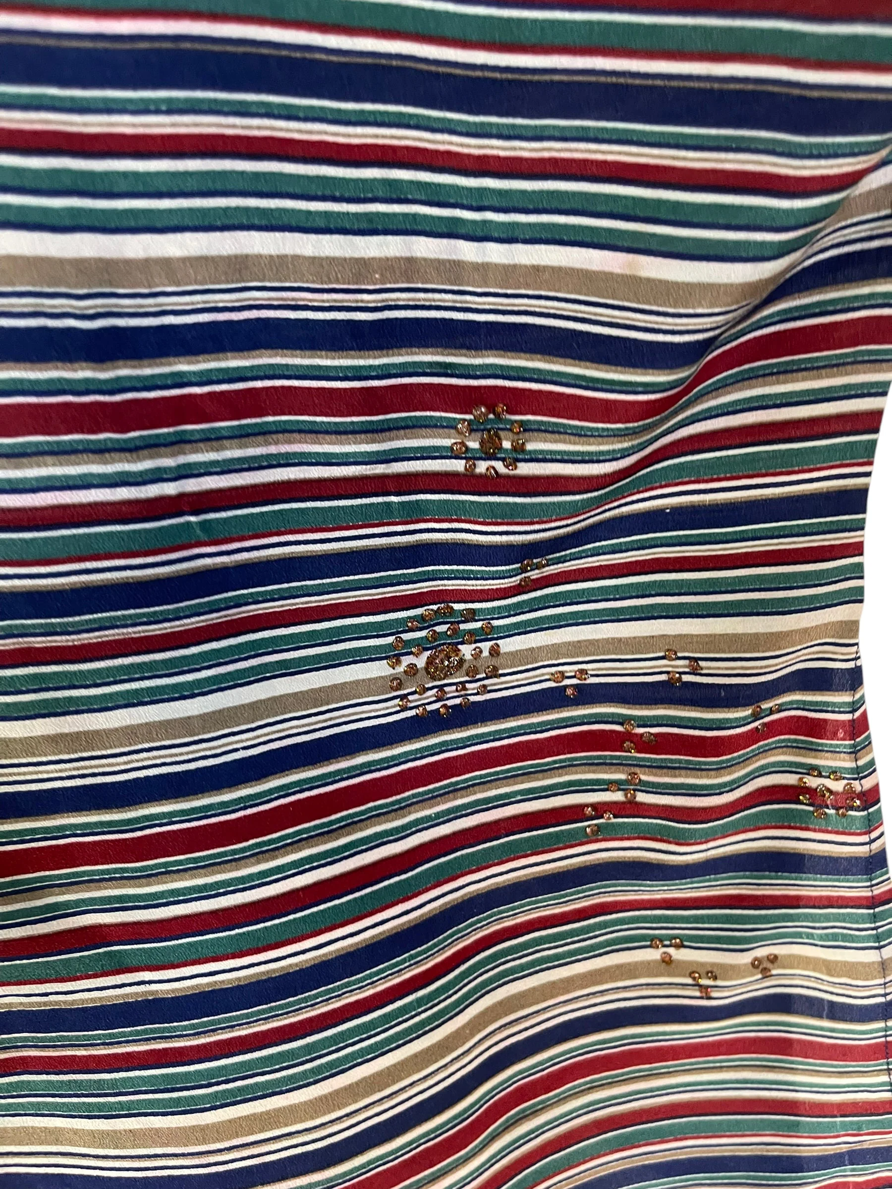 PRC6653 Avatar Pure Silk Side Slit Top - Image 3