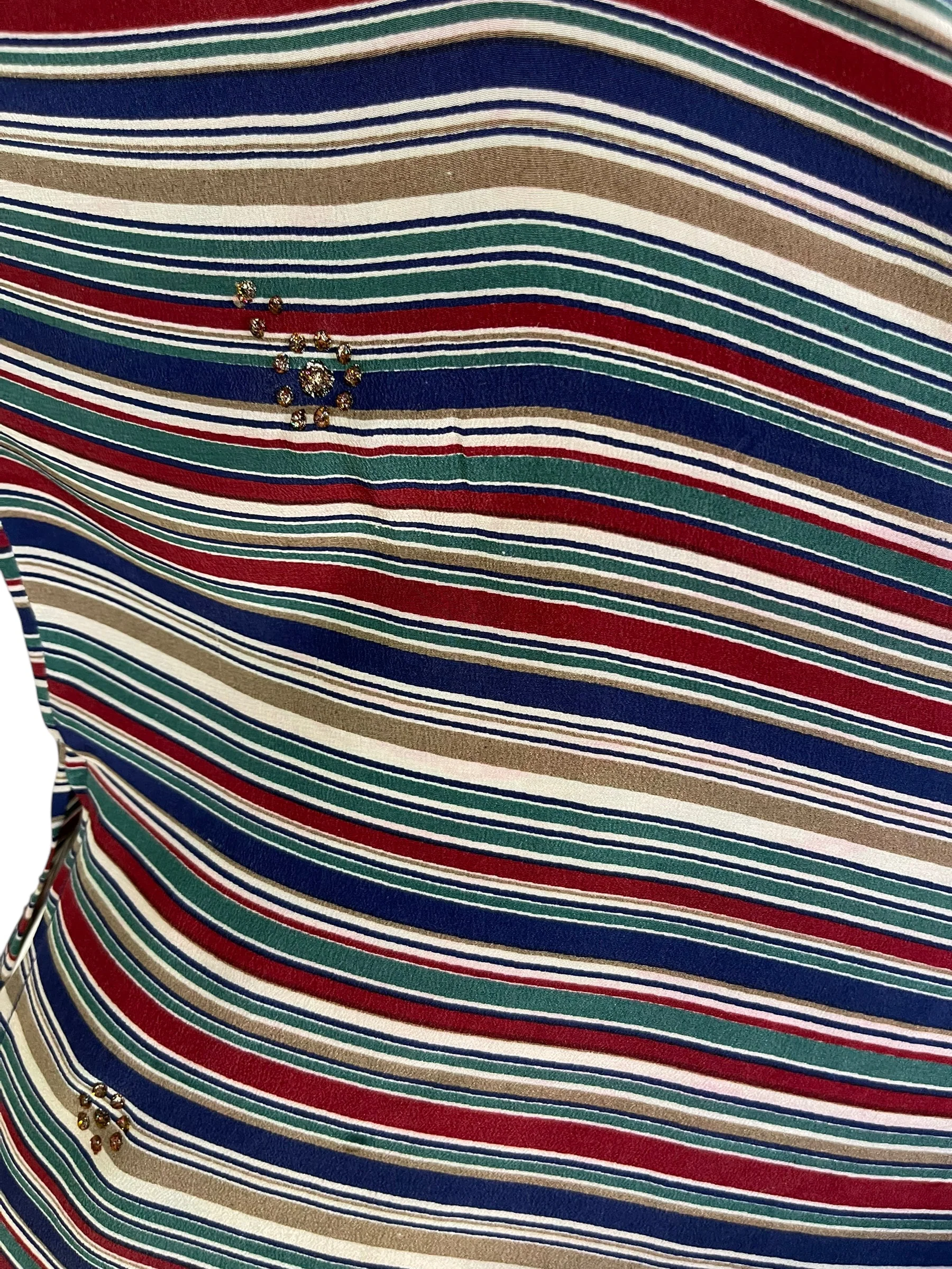 PRC6653 Avatar Pure Silk Side Slit Top - Image 4