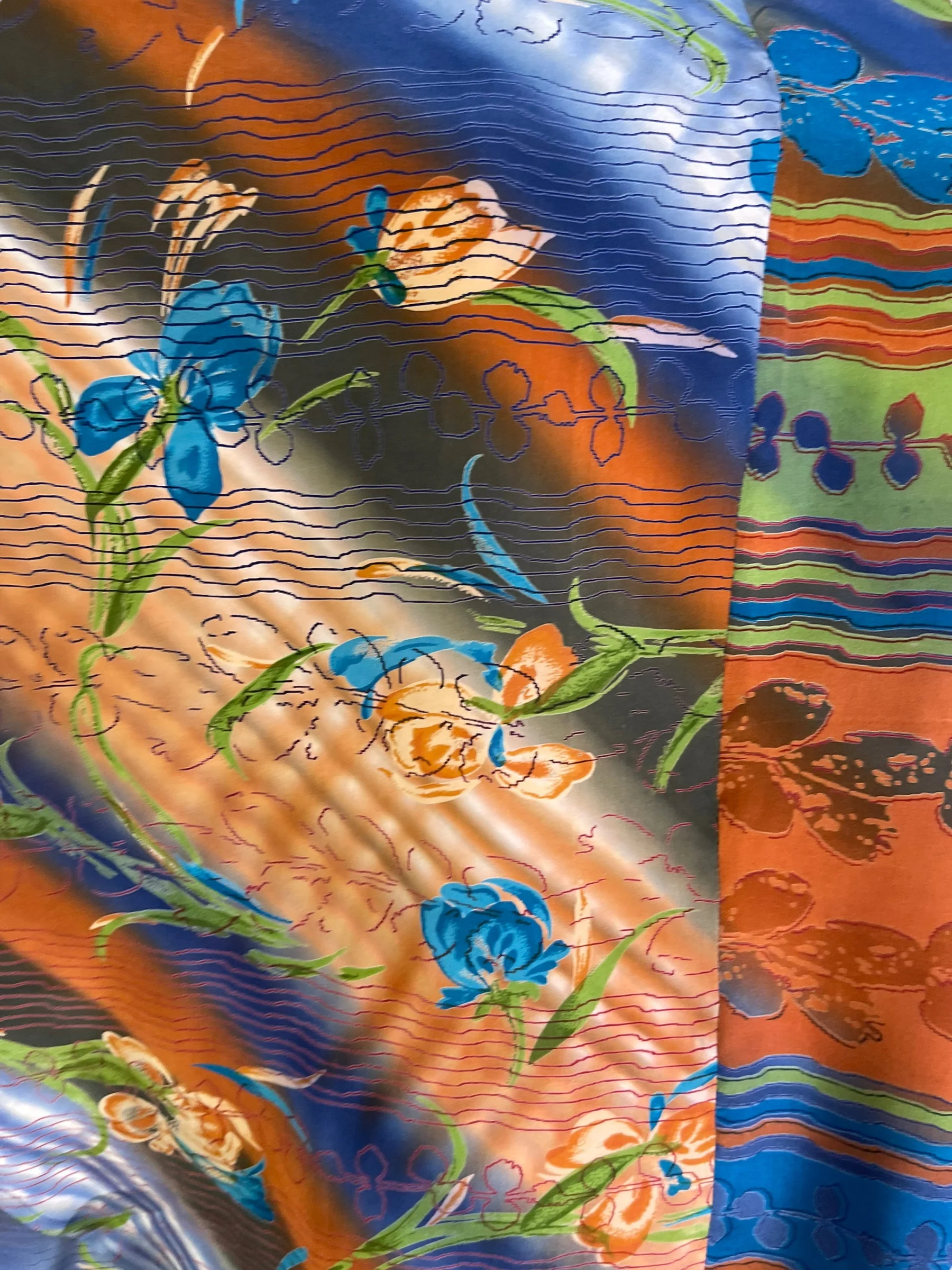 PRC6667 Avatar Pure Silk Waterfall Top - Image 5