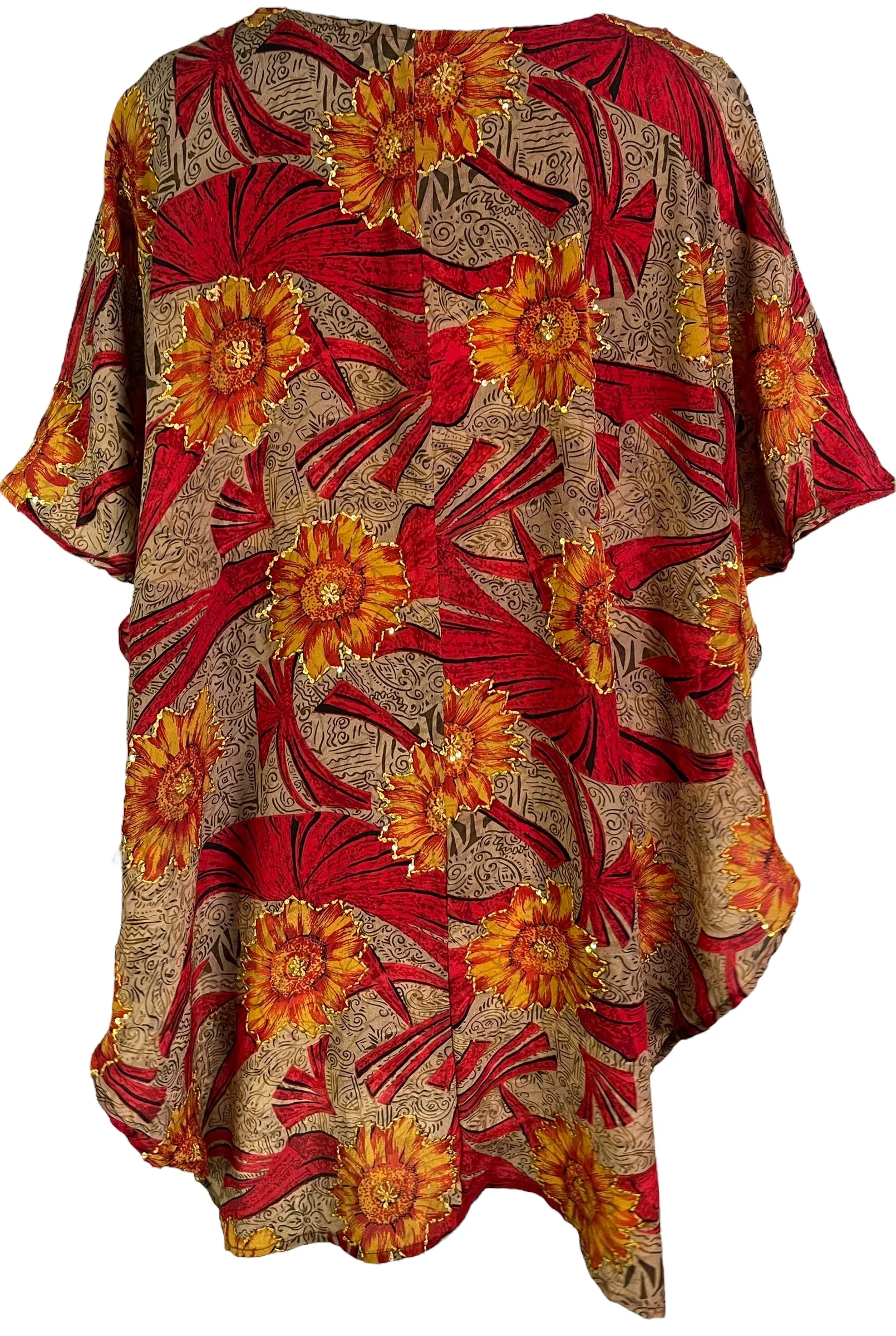 PRC6688 Avatar Pure Silk Waterfall Top - Image 2