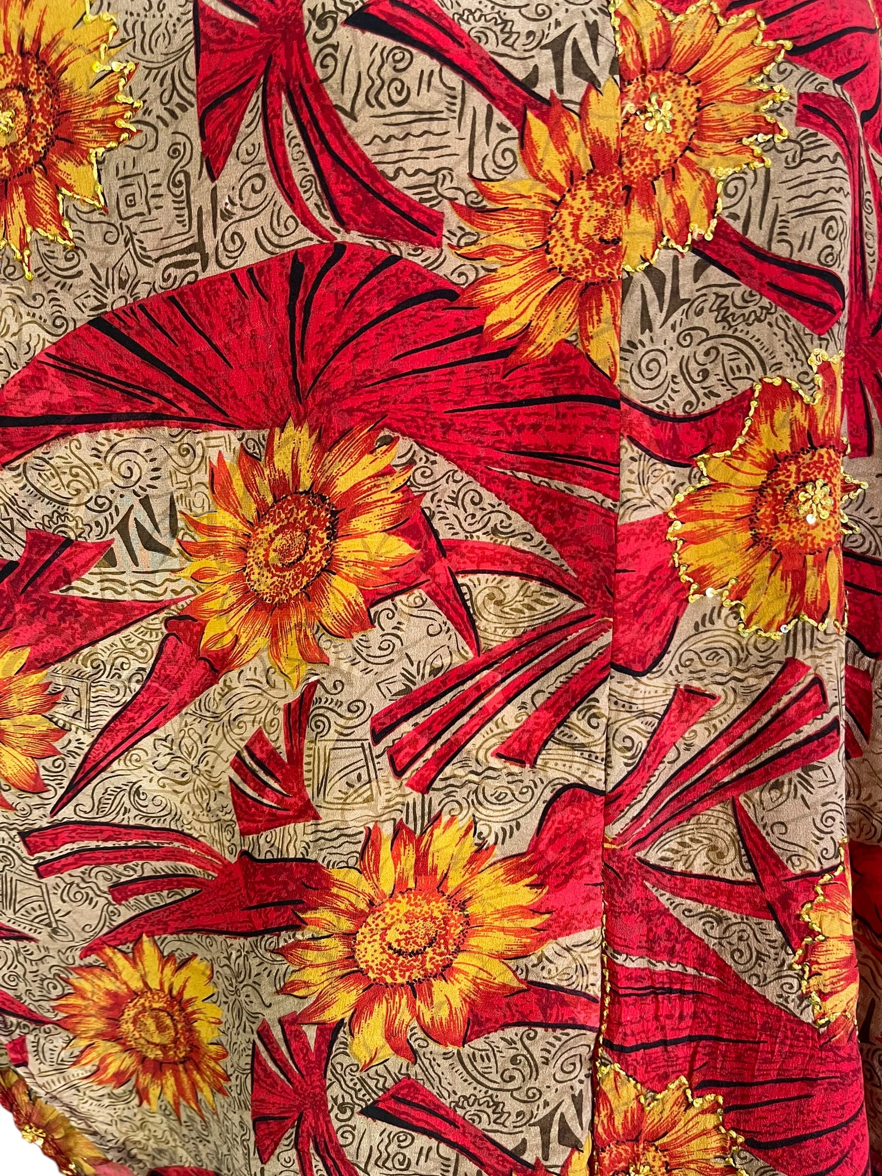 PRC6688 Avatar Pure Silk Waterfall Top - Image 4