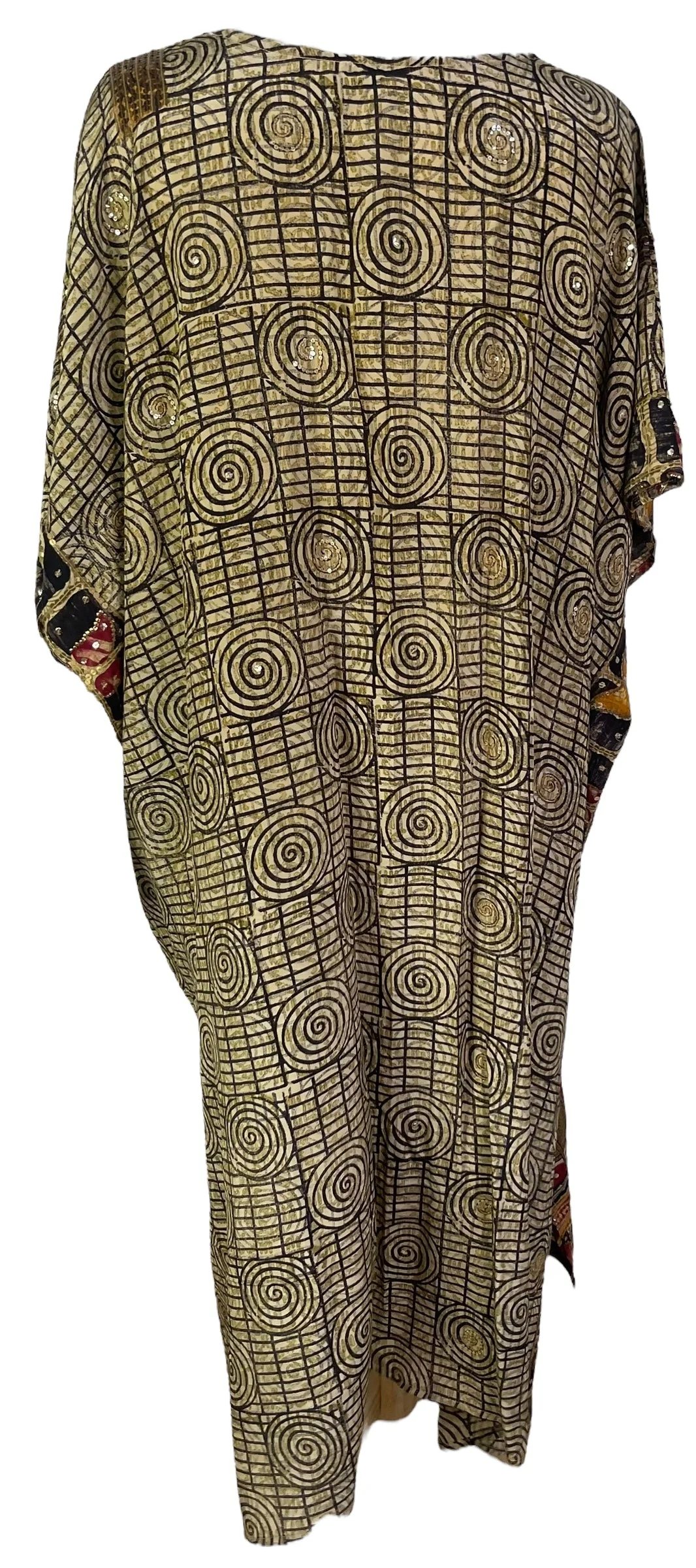 PRC6760 Avatar Pure Silk Maxi Kaftan - Image 2