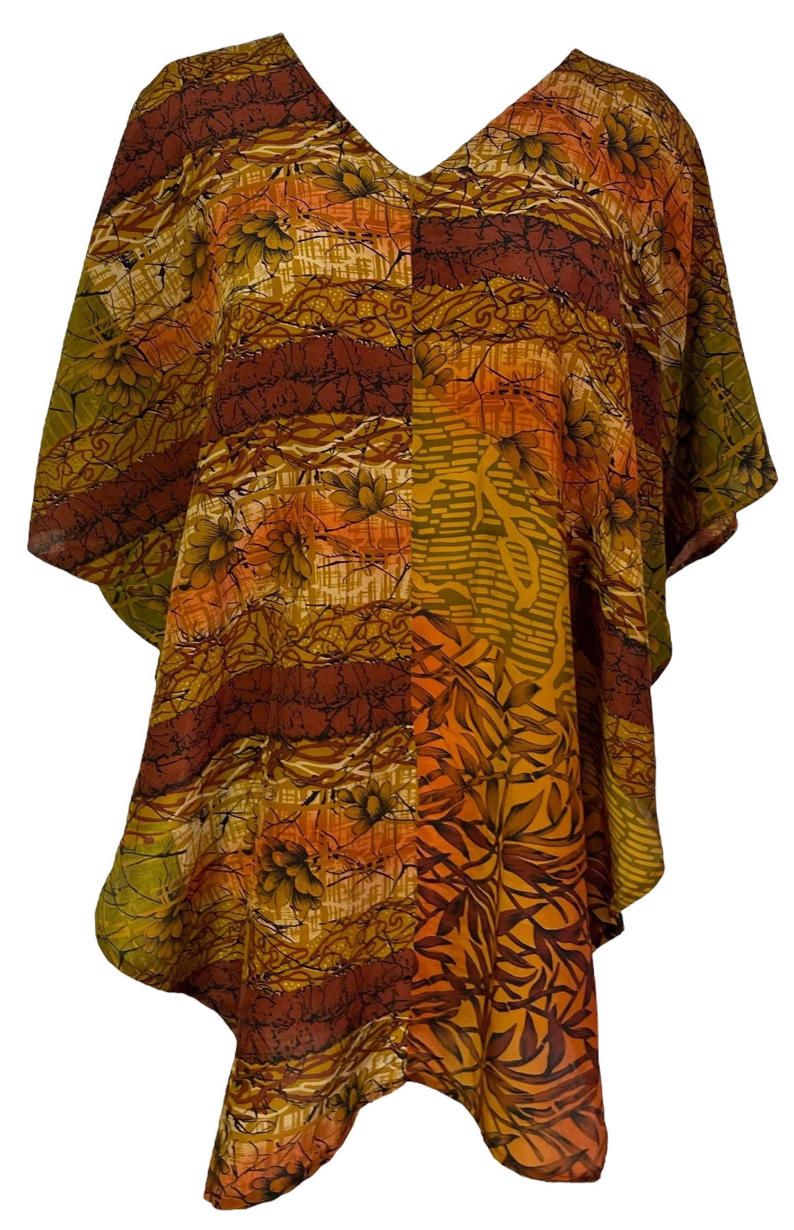 PRC6861 Avatar Pure Silk Waterfall Top