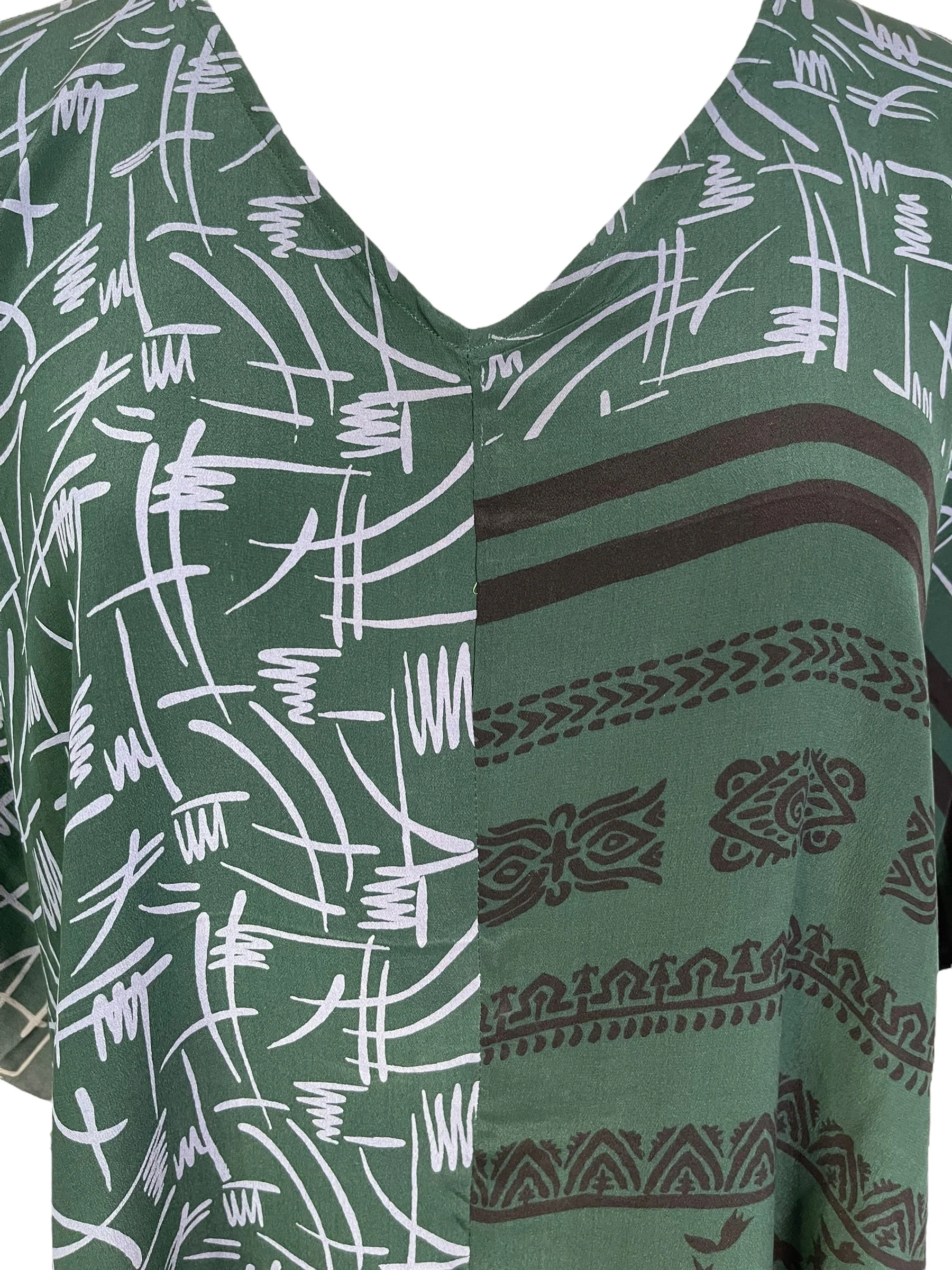 PRC7014 Avatar Pure Silk Waterfall Top - Image 3