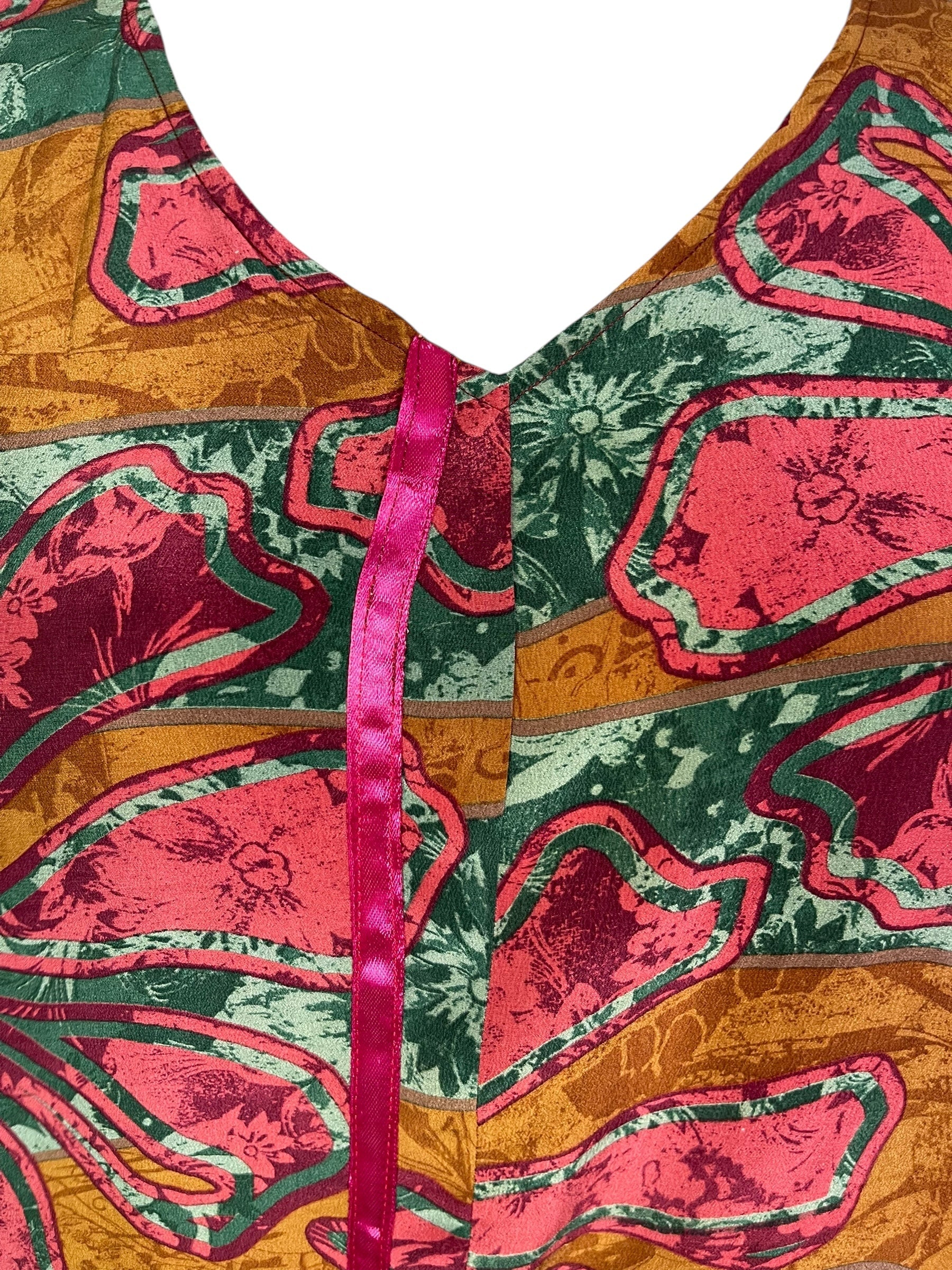 PRC7016 Avatar Pure Silk Waterfall Top - Image 4