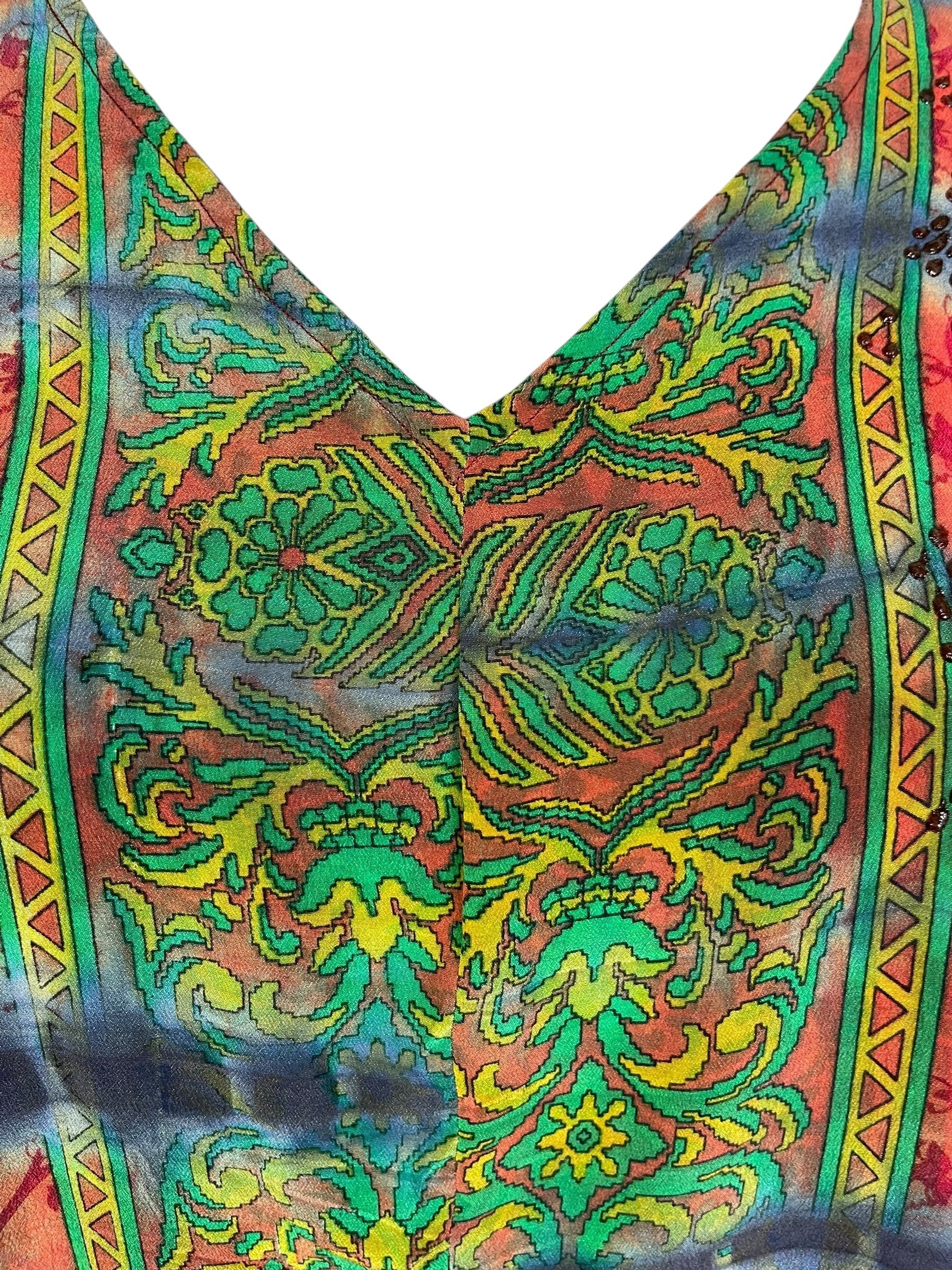 PRC7019 Avatar Pure Silk Waterfall Top - Image 3