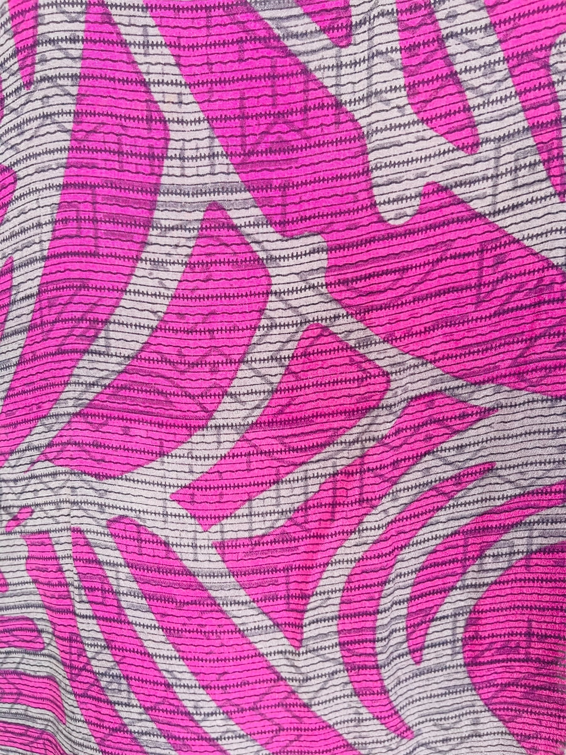 PRC7031 Avatar Pure Silk Side Slit Top - Image 3