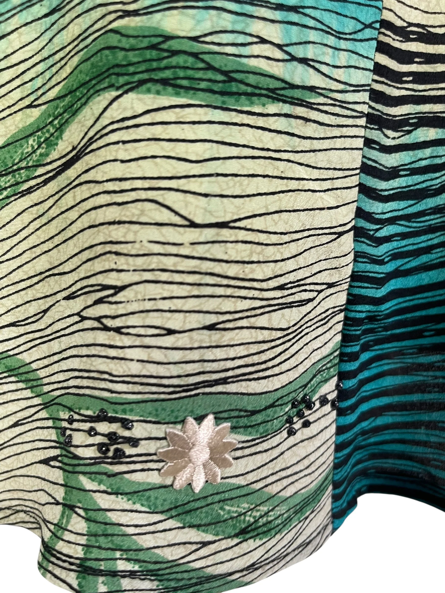 PRC7278 Avatar Pure Silk Waterfall Top - Image 4
