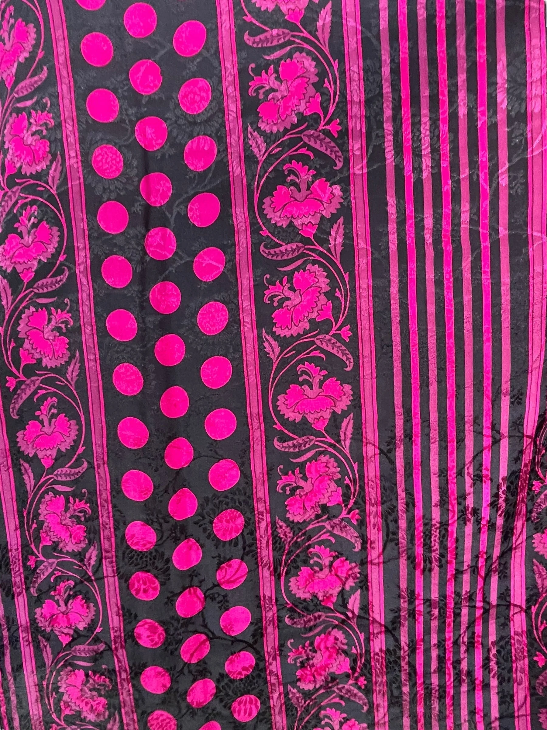 PRC7504 Avatar Pure Silk Short Kaftan Tunic with Slits - Image 4