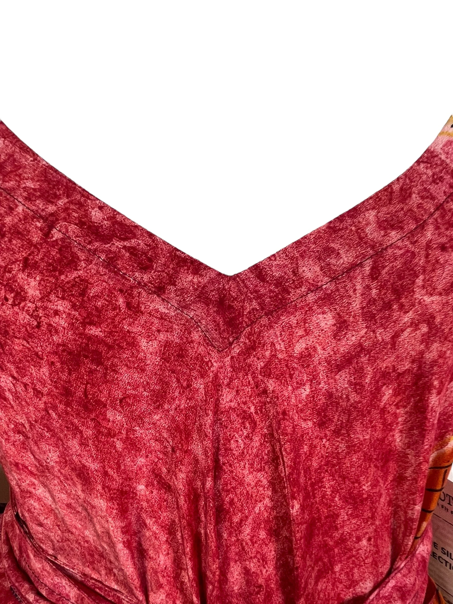 PRC7765 Avatar Pure Silk Maxi Dress with Belt - Image 7