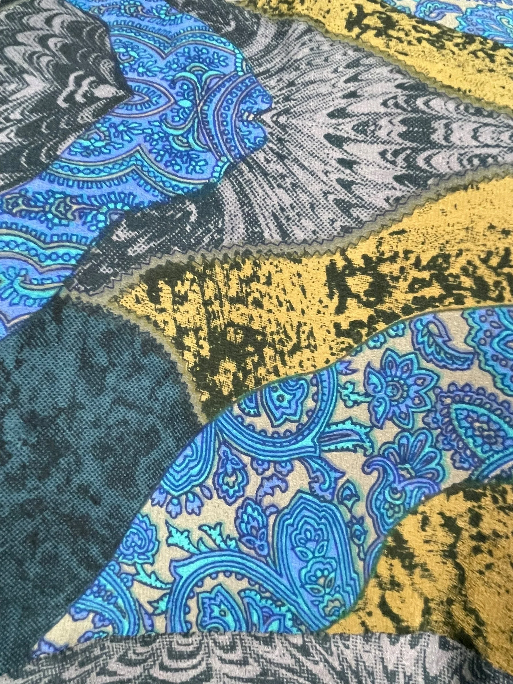 PRC7838 Avatar Pure Silk Sculptural Long Tunic Dress - Image 6